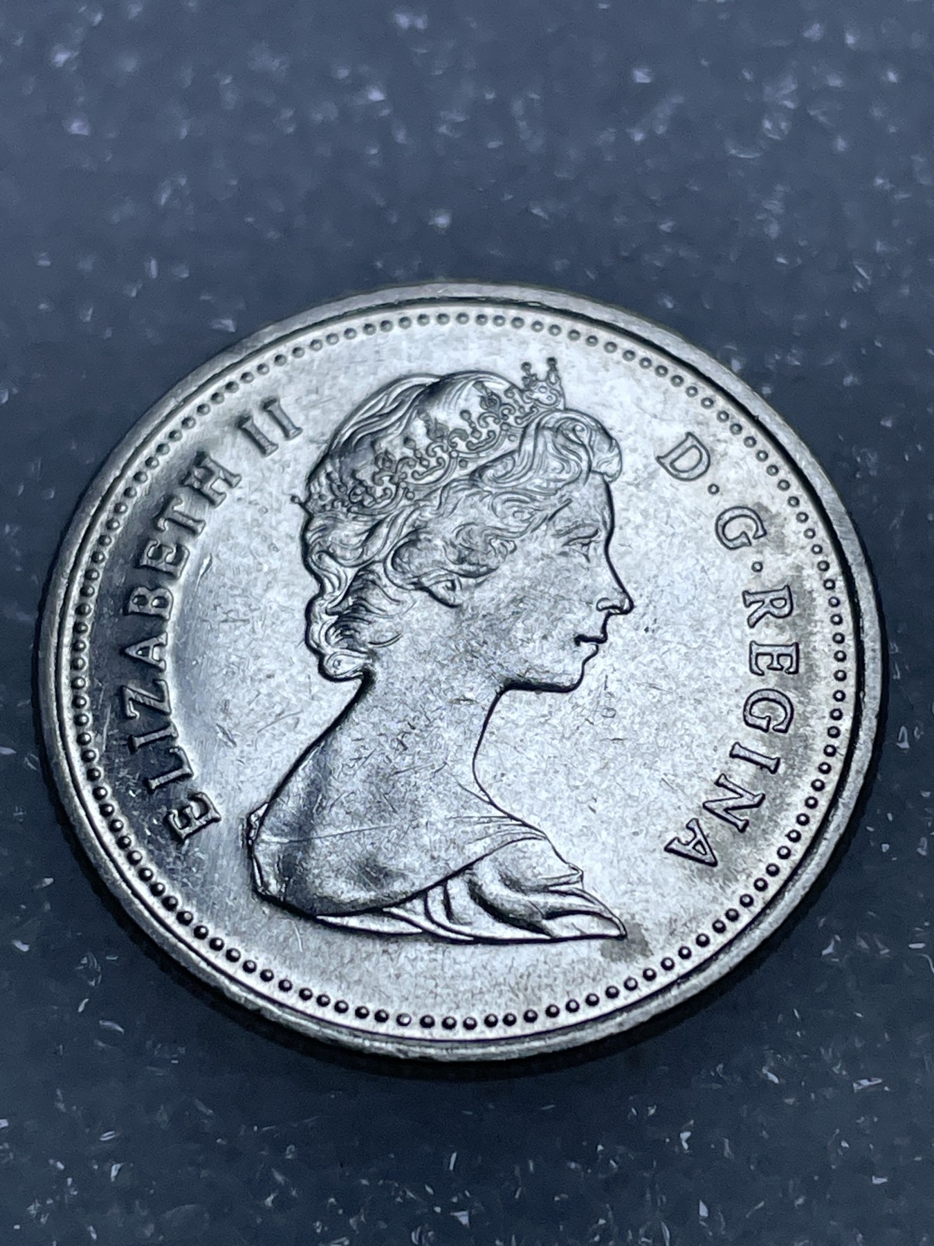 神仙姐姐散币专场第三期（无佣金，预留一期） 1982年加拿大25分麋鹿版