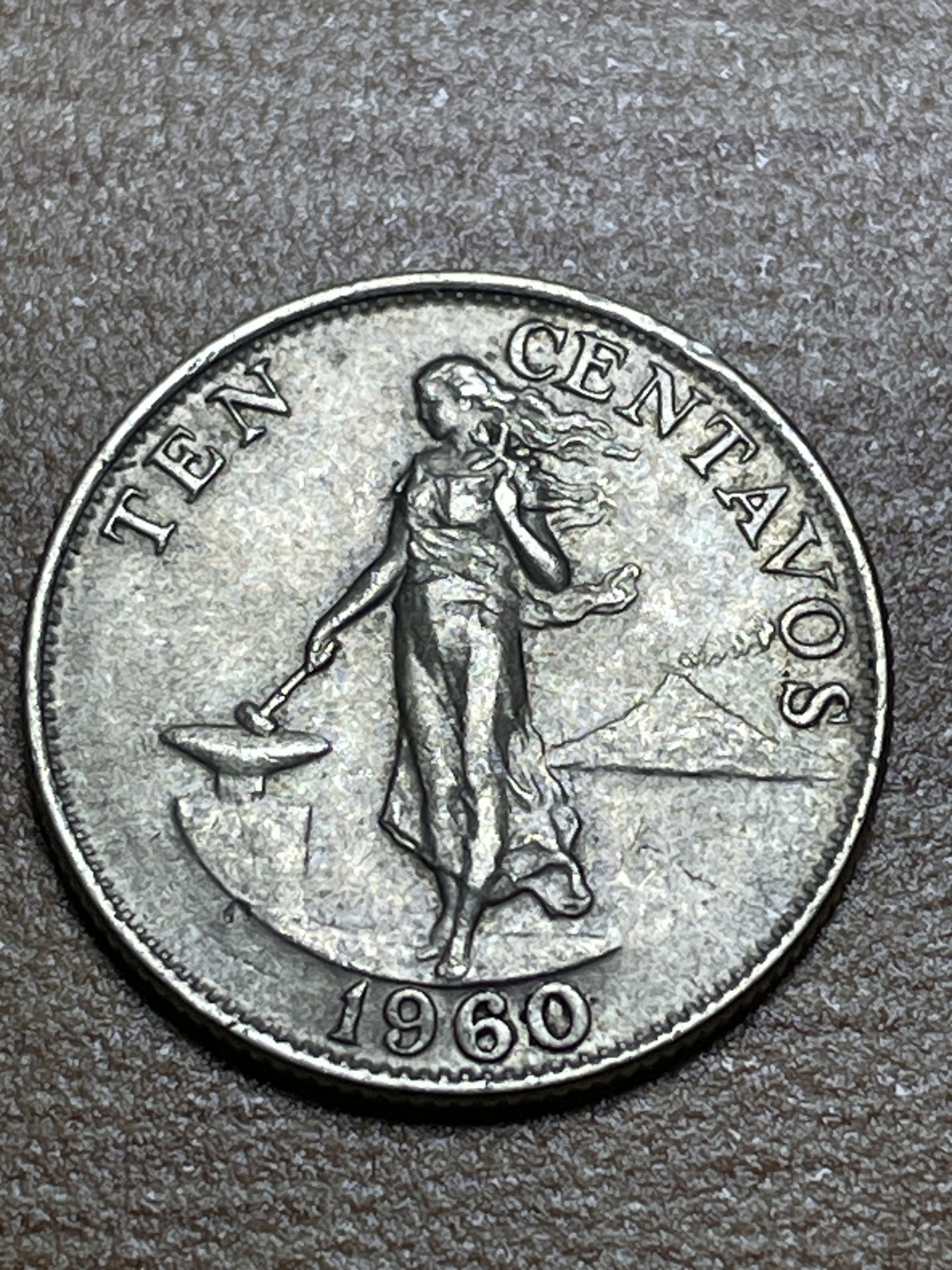 神仙姐姐散币专场第三期（无佣金，预留一期） 1960年菲律宾打铁女神币