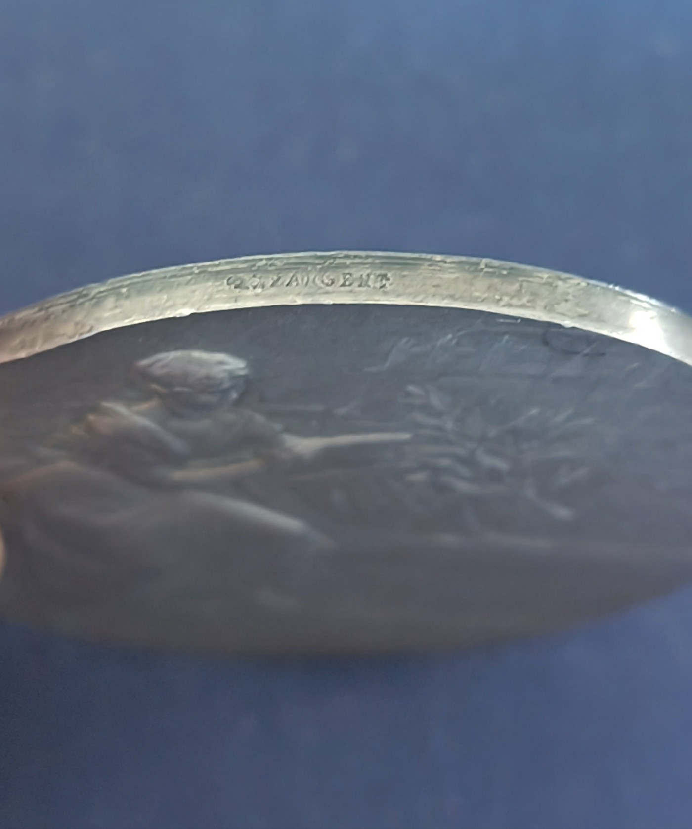 外国章牌第十八期 法国银章，Pillet 作品， 直径 4cm