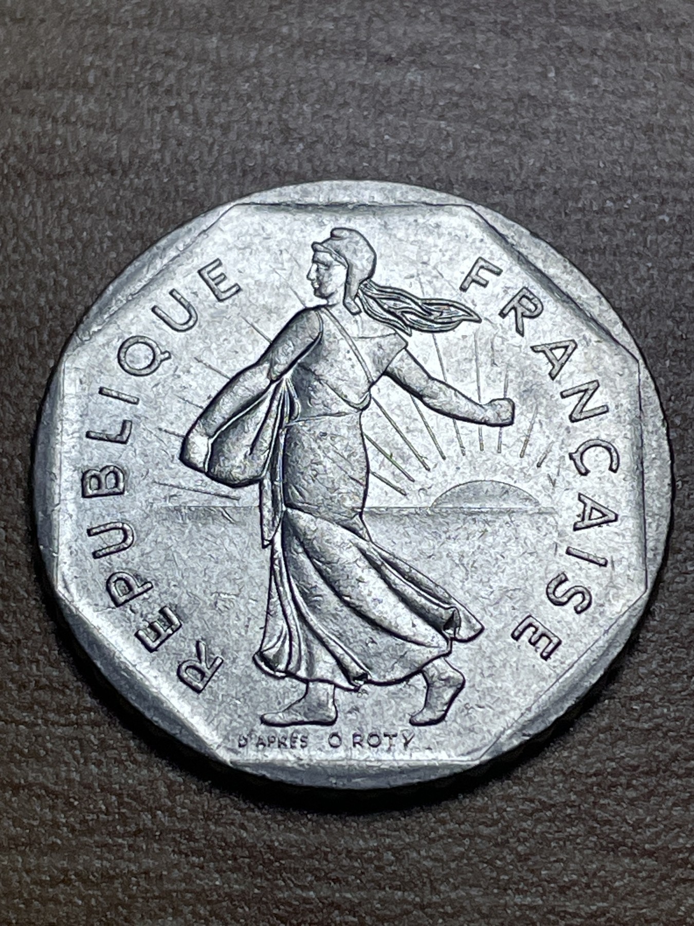 神仙姐姐散币专场第三期（无佣金，预留一期） 1979年法国播种女神2法郎