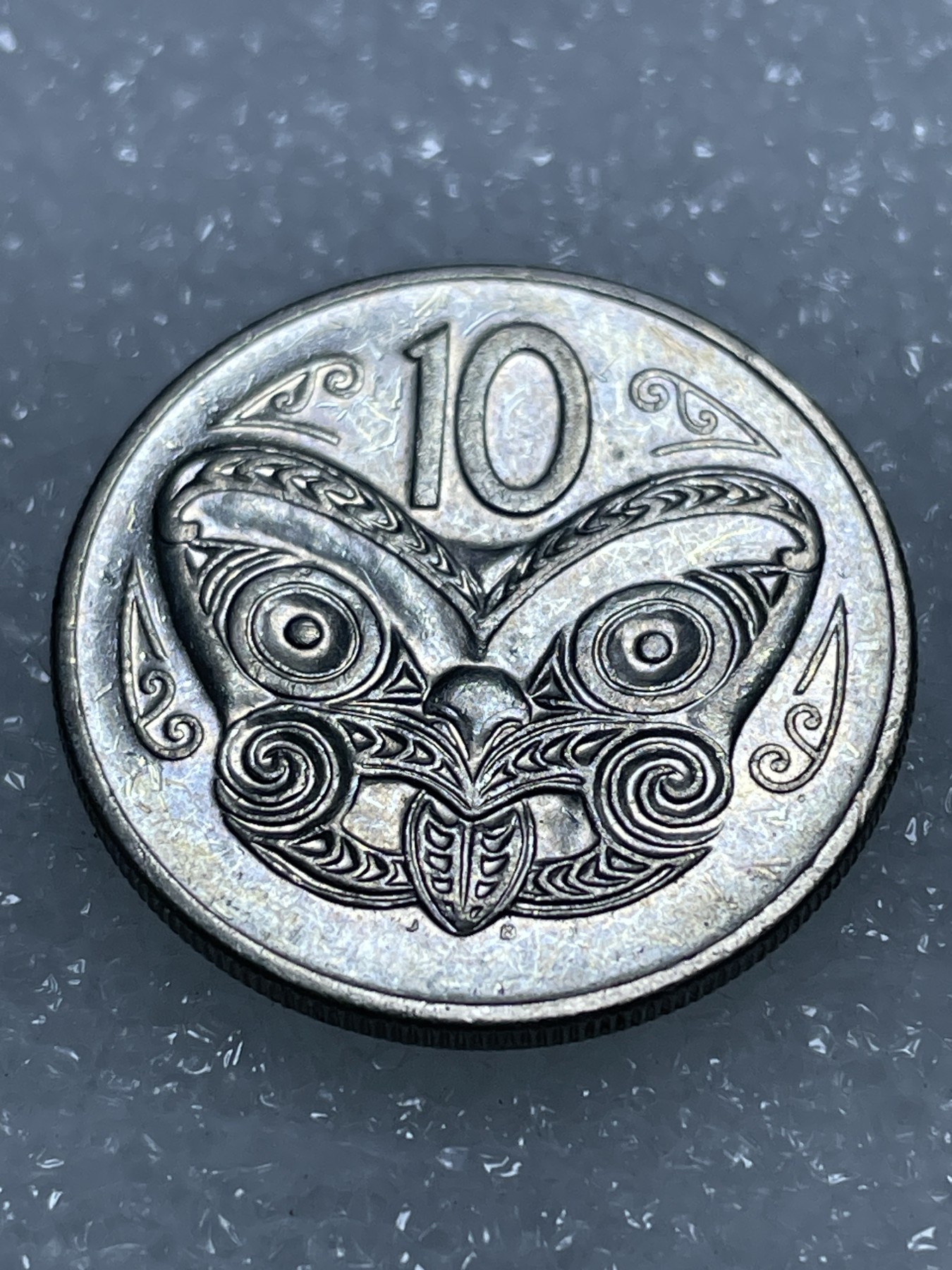 神仙姐姐散币专场第三期（无佣金，预留一期） 1976年新西兰10分面具人