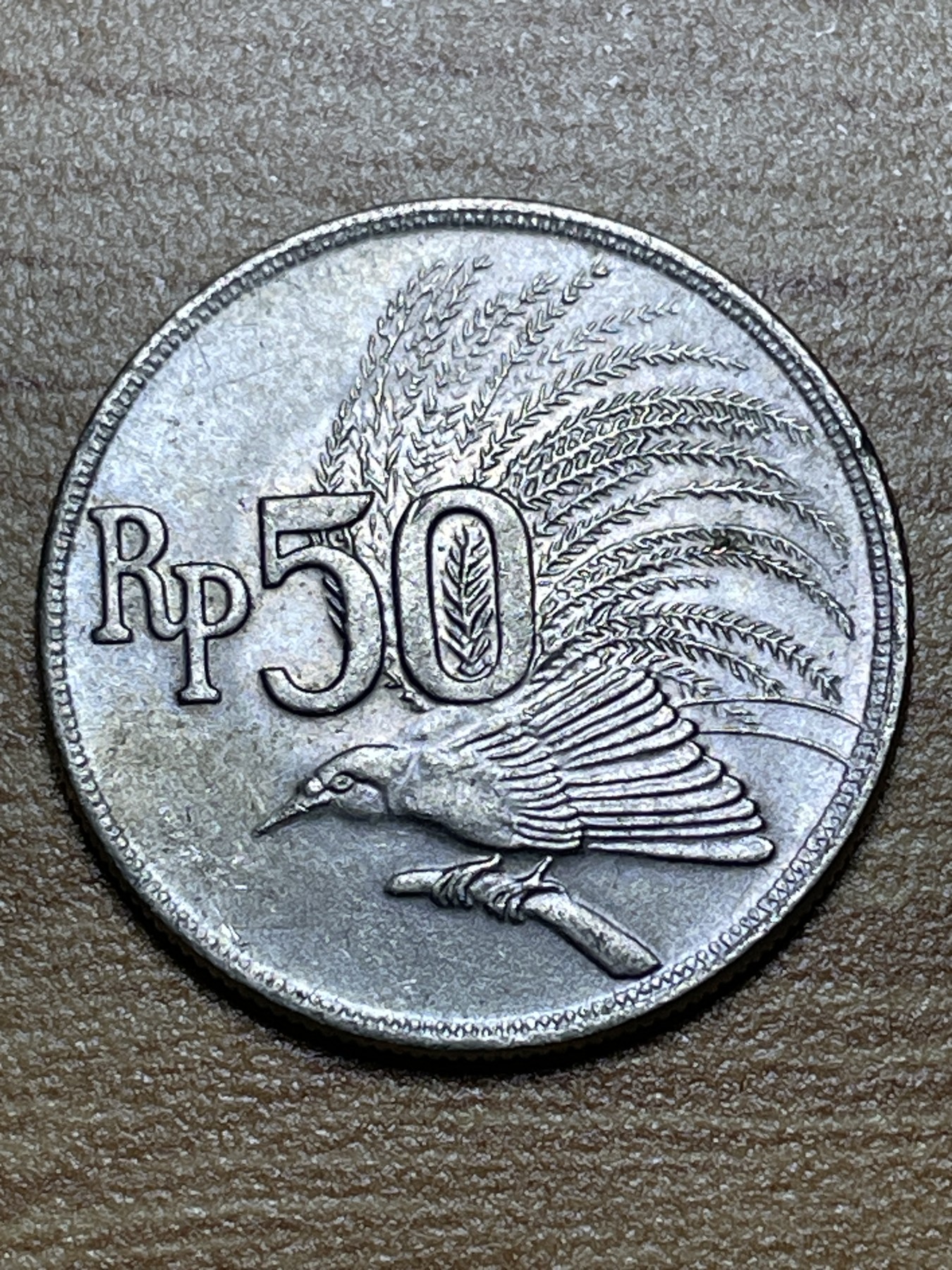 神仙姐姐散币专场第三期（无佣金，预留一期） 1971年印度尼西亚50卢比