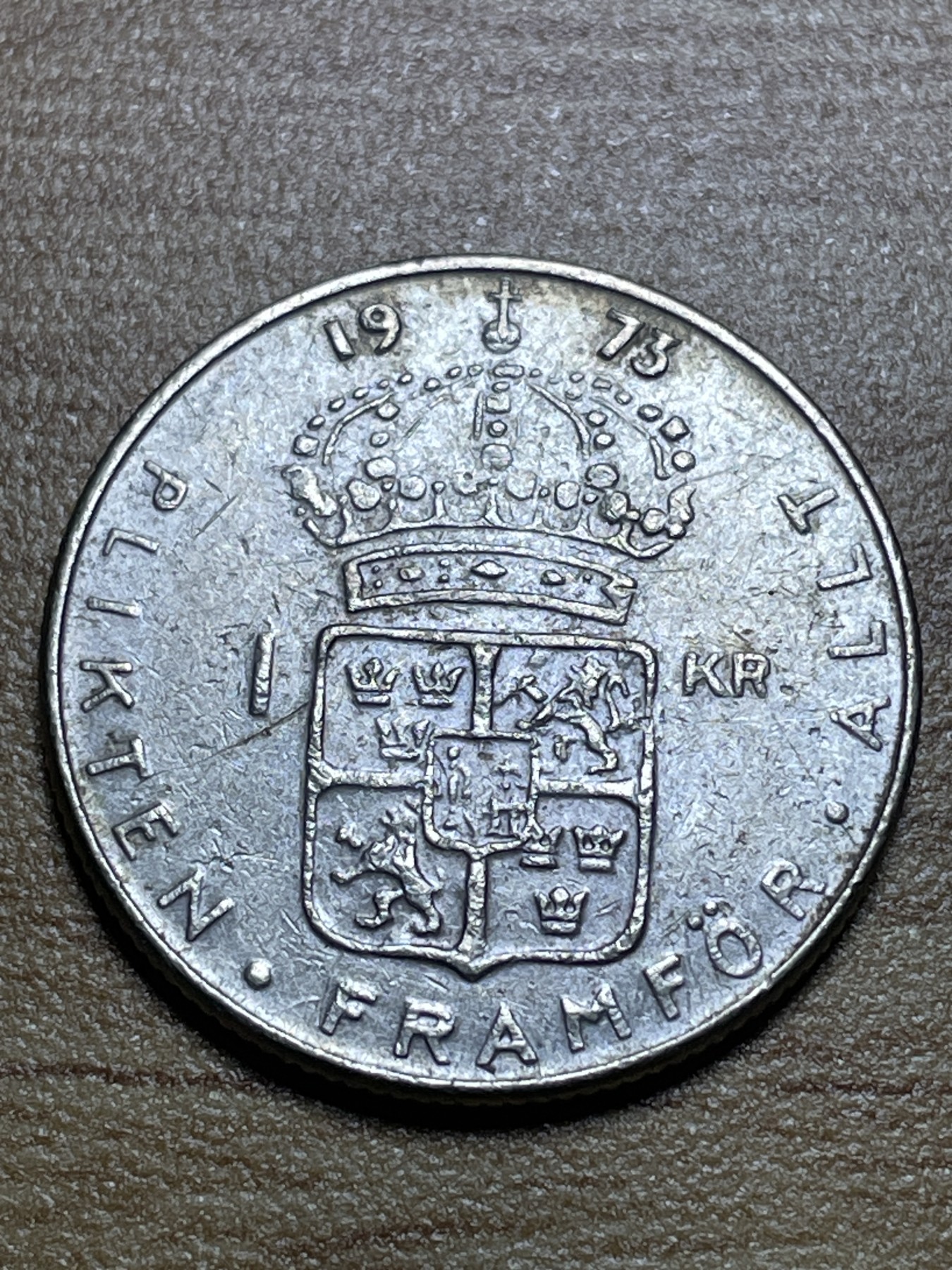 神仙姐姐散币专场第三期（无佣金，预留一期） 1973年瑞典1克朗