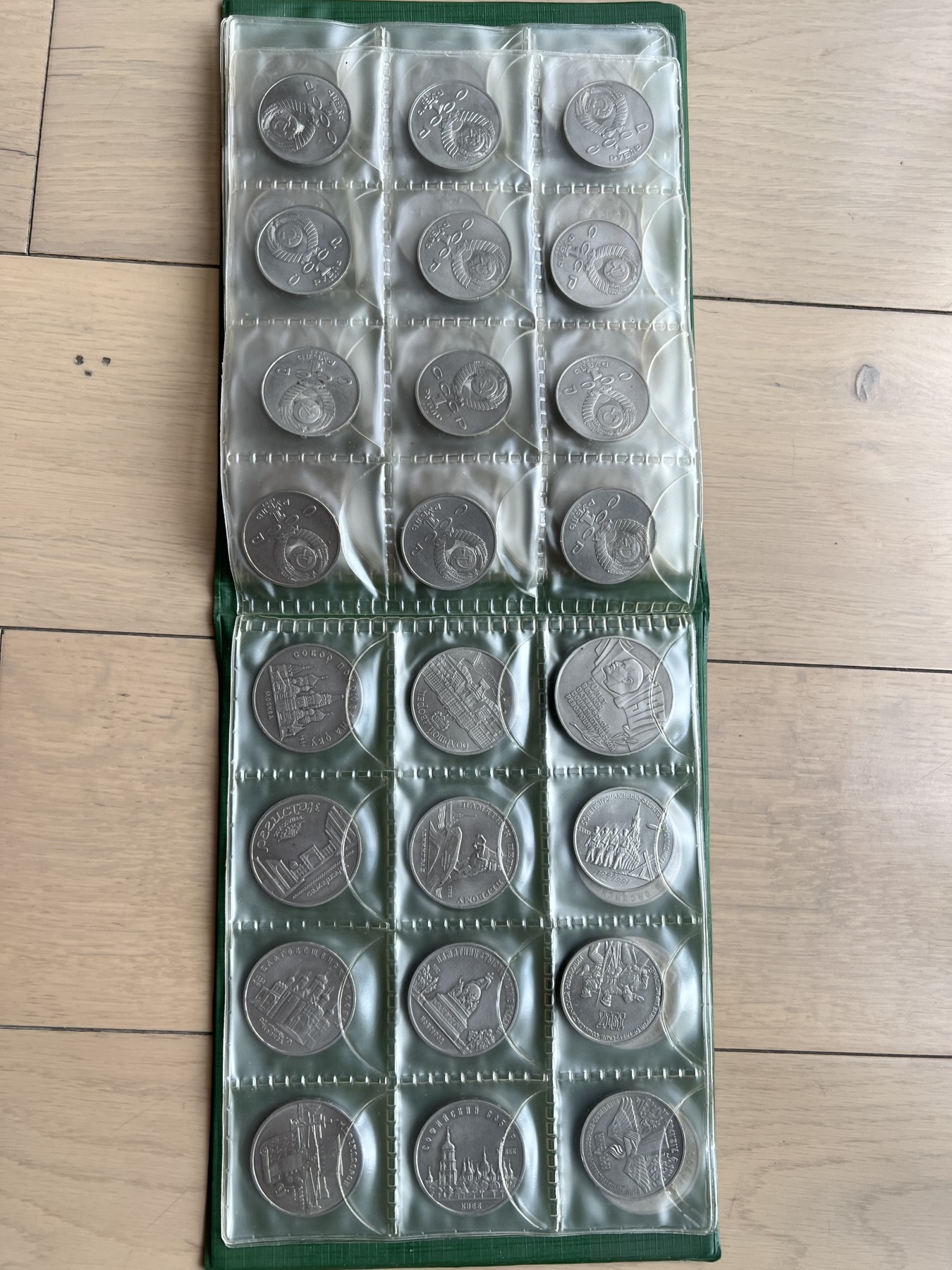 前苏联纪念币，64枚大全套，铸造精美，品相好