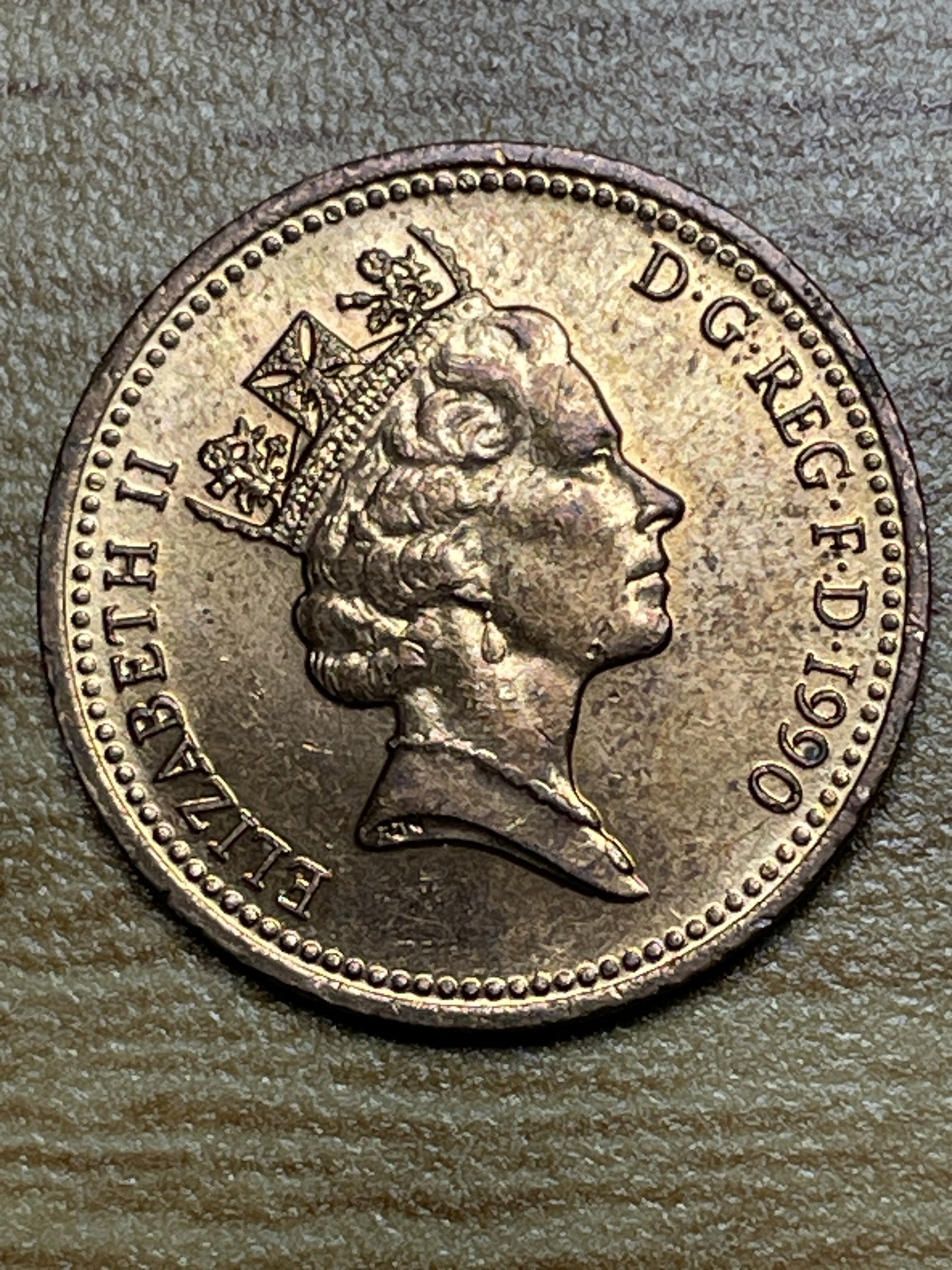 神仙姐姐散币专场第三期（无佣金，预留一期） 1990年英国1便士