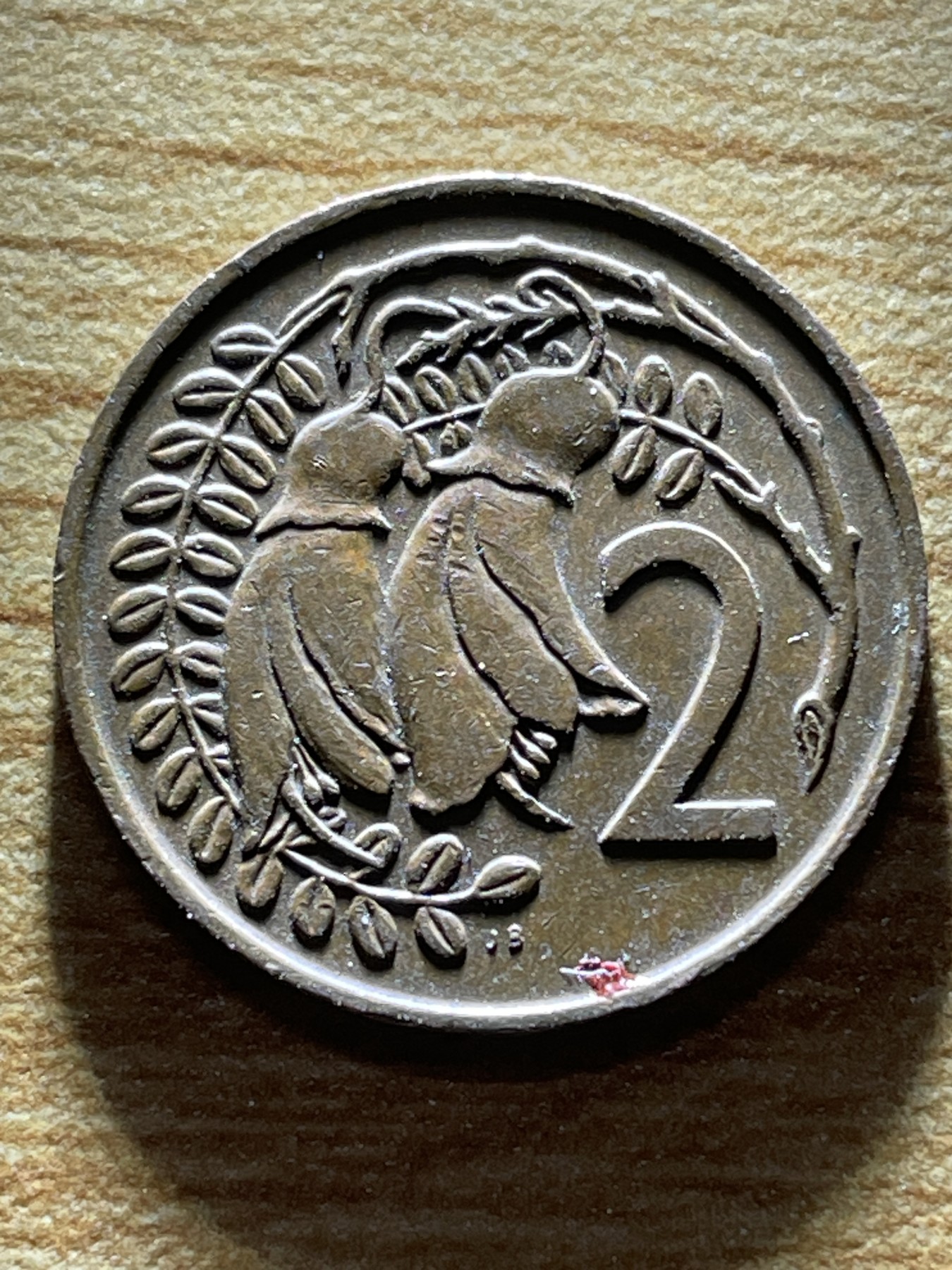 神仙姐姐散币专场第三期（无佣金，预留一期） 1975年新西兰2分铜玲花