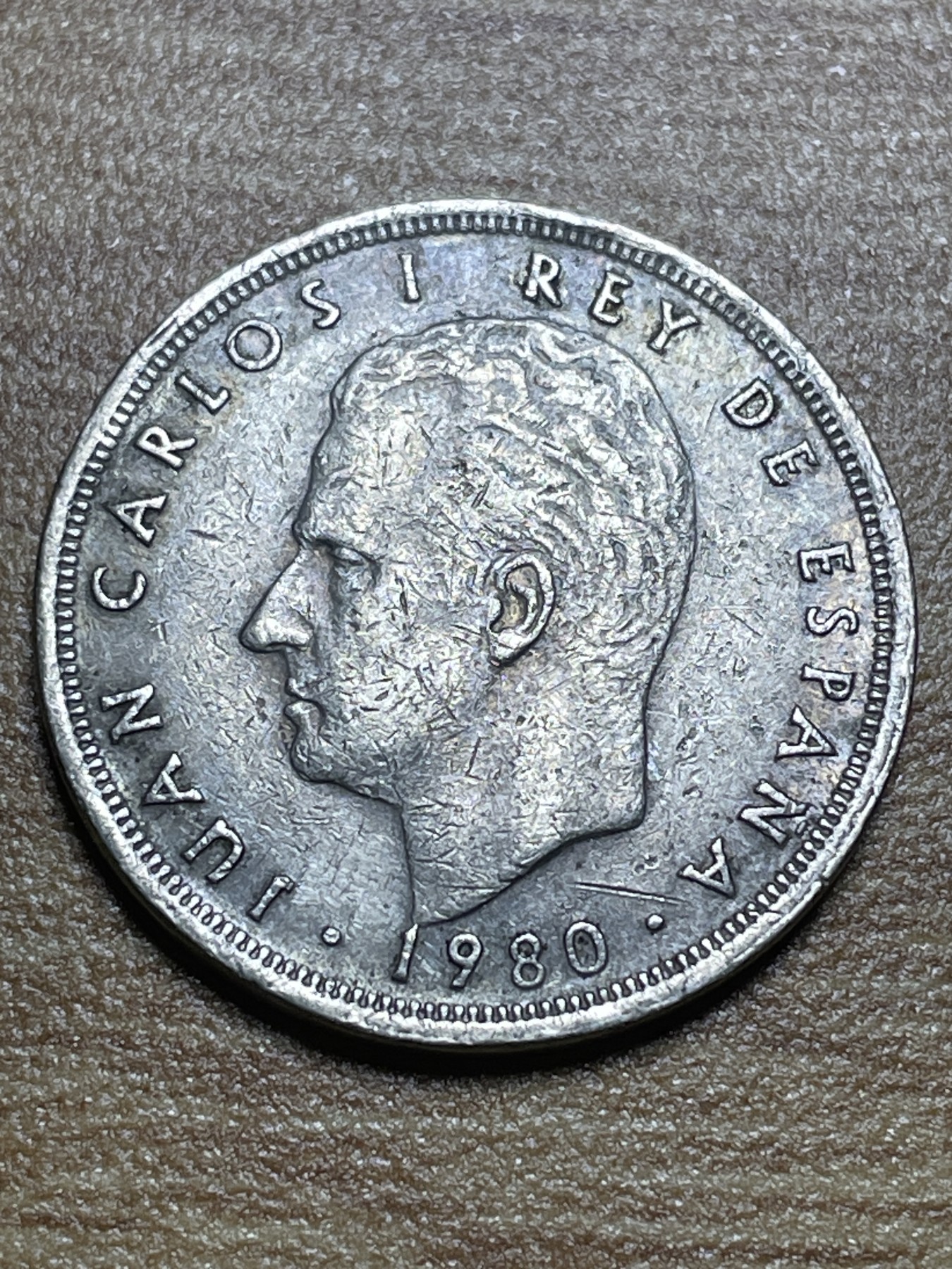 神仙姐姐散币专场第三期（无佣金，预留一期） 1980年巴西足球世界杯纪念币5比塞塔