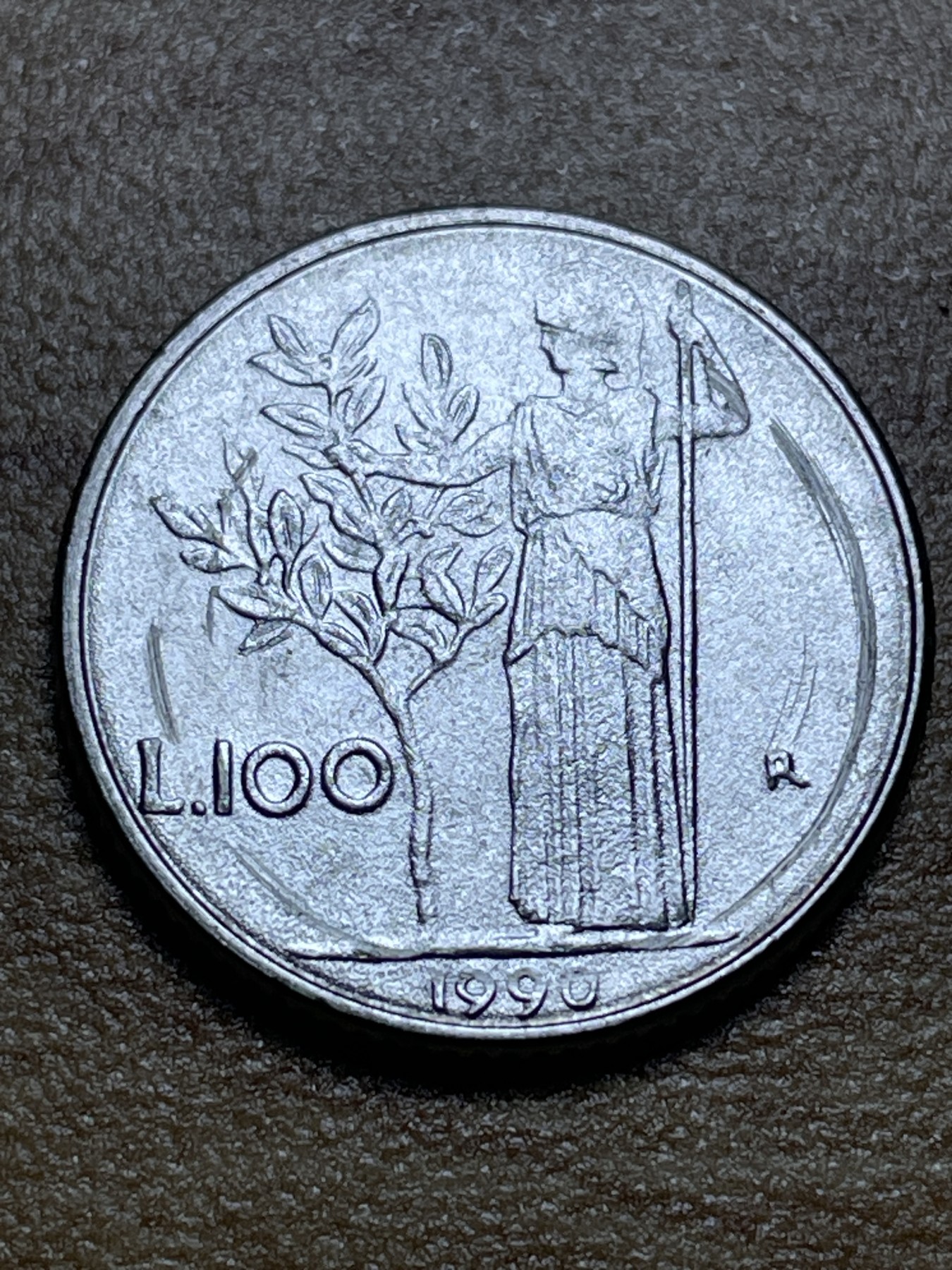 神仙姐姐散币专场第三期（无佣金，预留一期） 小版1990年意大利100里拉