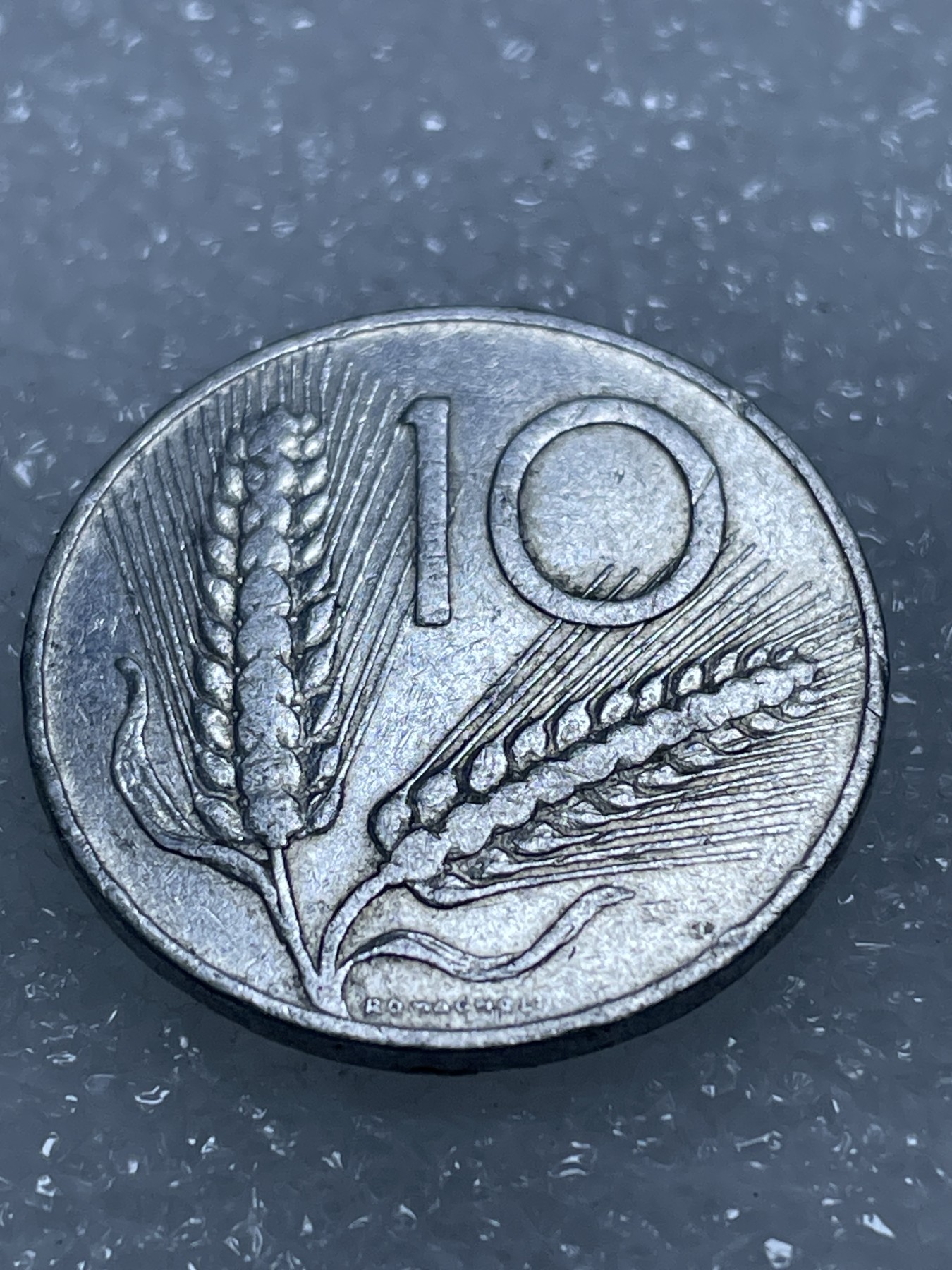 神仙姐姐散币专场第三期（无佣金，预留一期） 好品1955年老版意大利麦穗10分