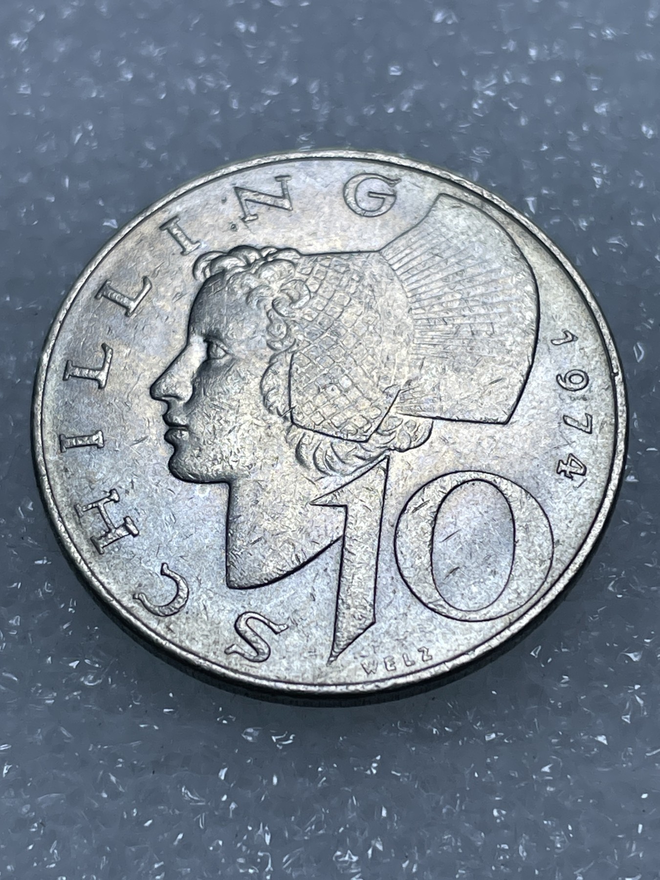 神仙姐姐散币专场第三期（无佣金，预留一期） 1974年奥地利10先令