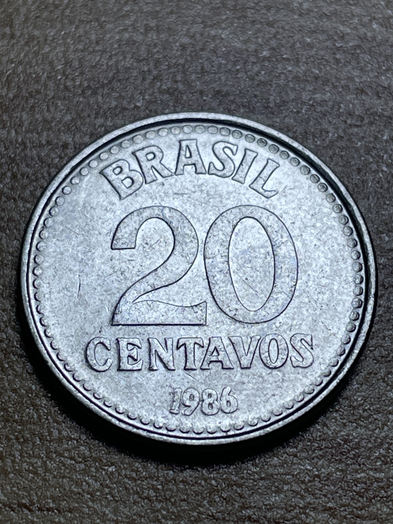 神仙姐姐散币专场第三期（无佣金，预留一期） 1986年巴西20格罗申