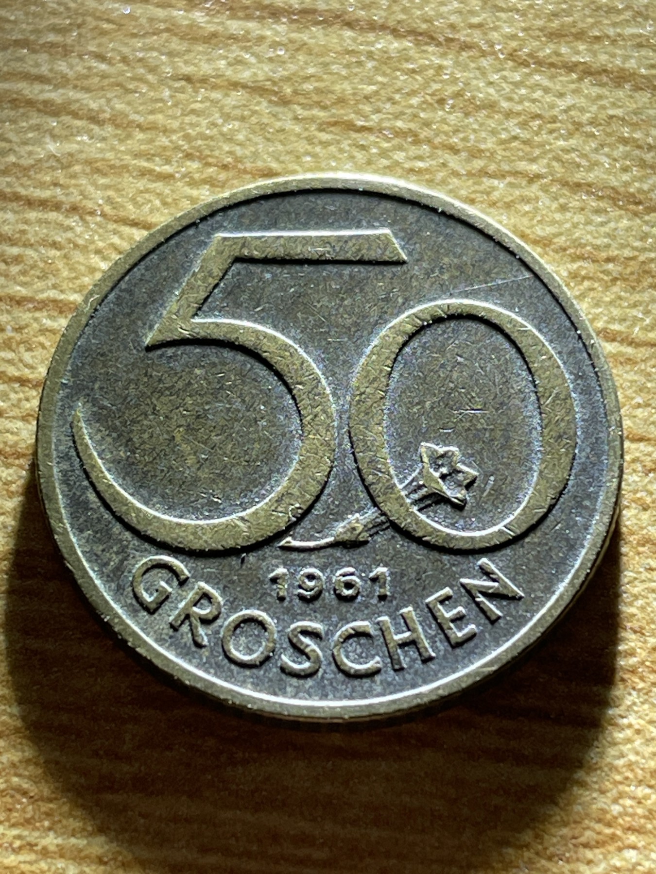 神仙姐姐散币专场第三期（无佣金，预留一期） 1961年奥地利50分