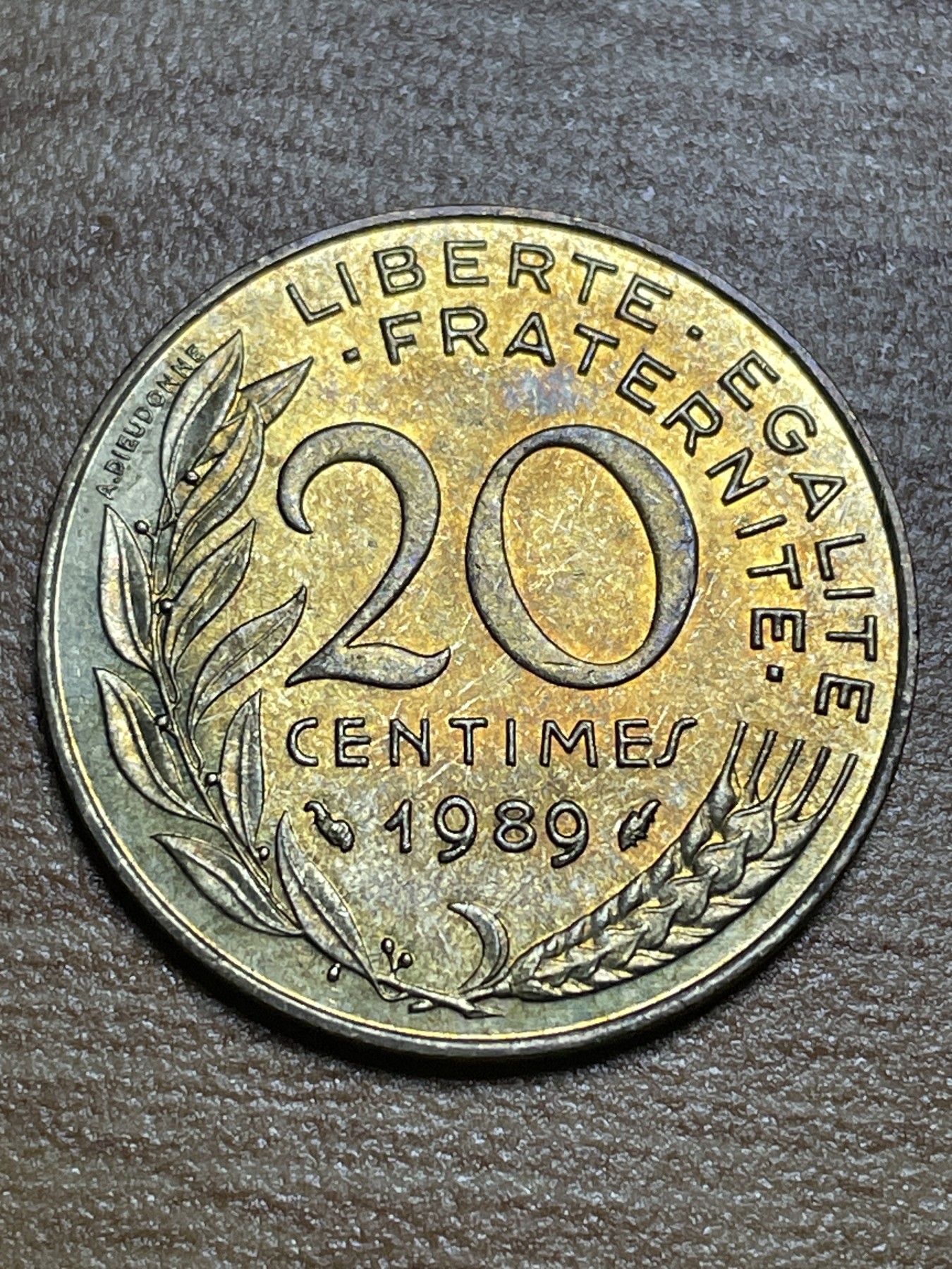 神仙姐姐散币专场第三期（无佣金，预留一期） 1989年法国20分