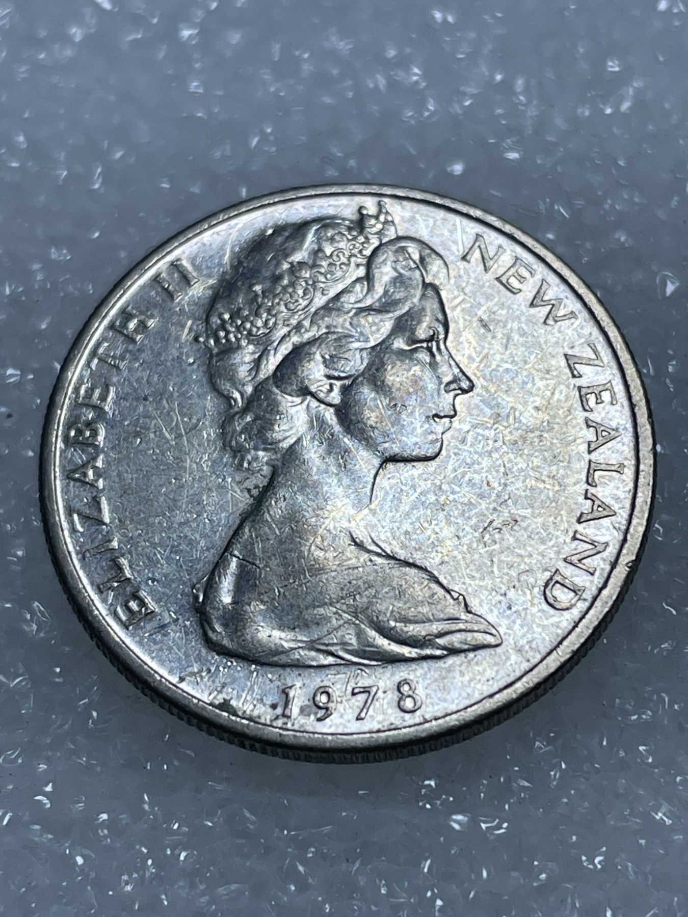 神仙姐姐散币专场第三期（无佣金，预留一期） 1976年新西兰10分面具人