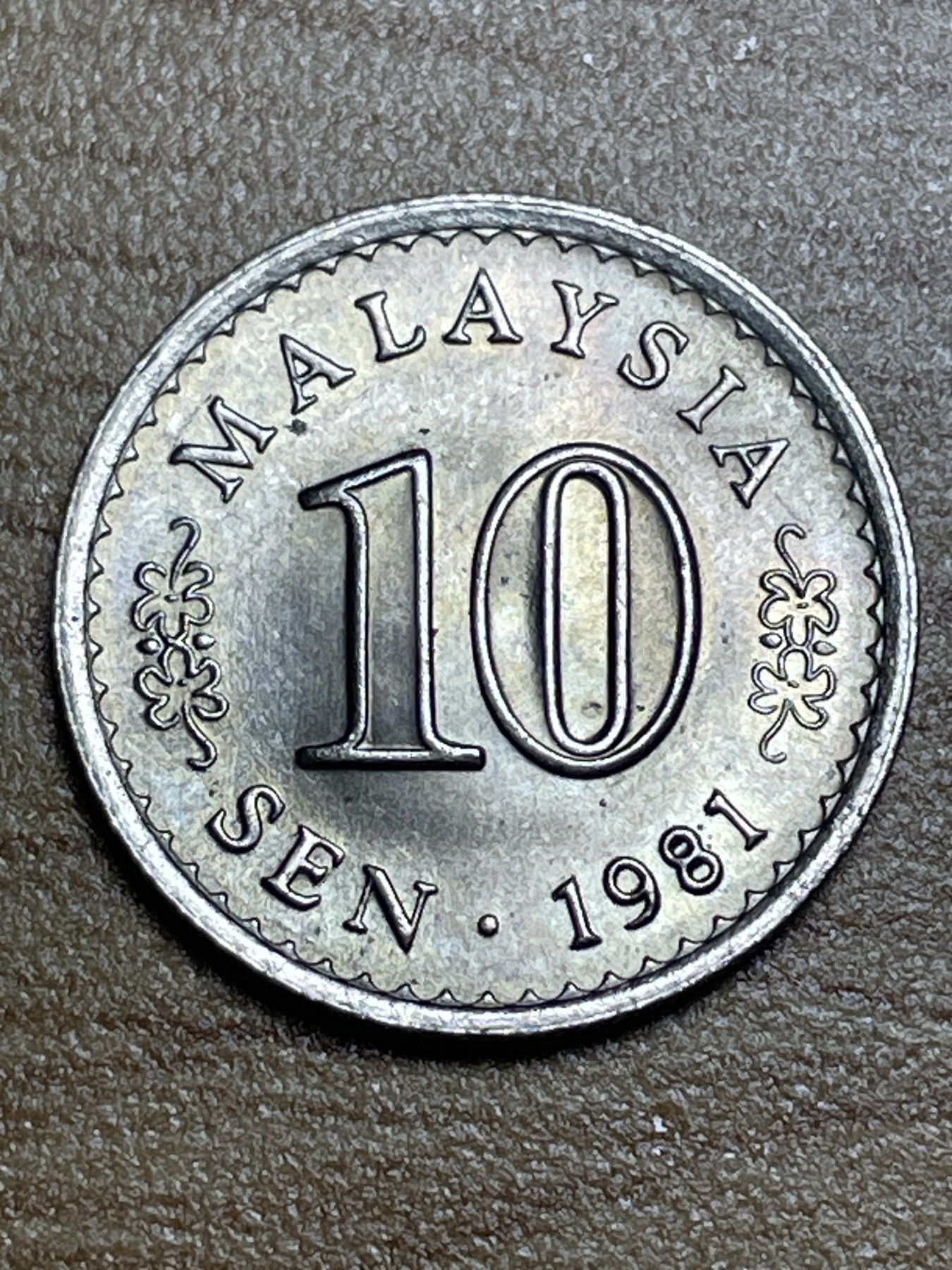 神仙姐姐散币专场第三期（无佣金，预留一期） 1981年马来西亚10分