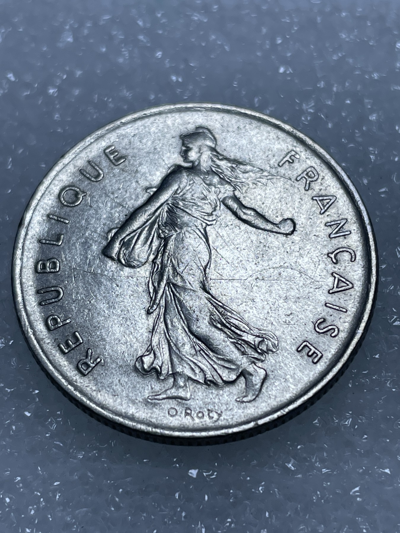 神仙姐姐散币专场第三期（无佣金，预留一期） 1970年法国播种女神5法郎