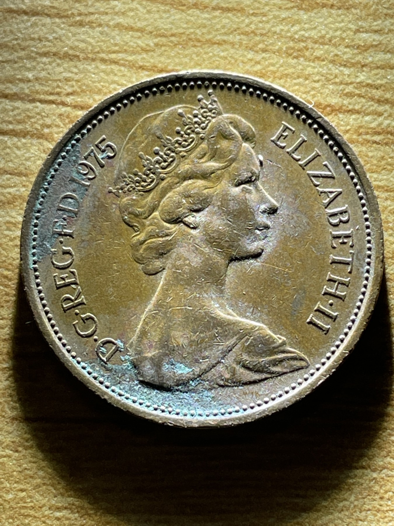 神仙姐姐散币专场第三期（无佣金，预留一期） 1975年英国2便士