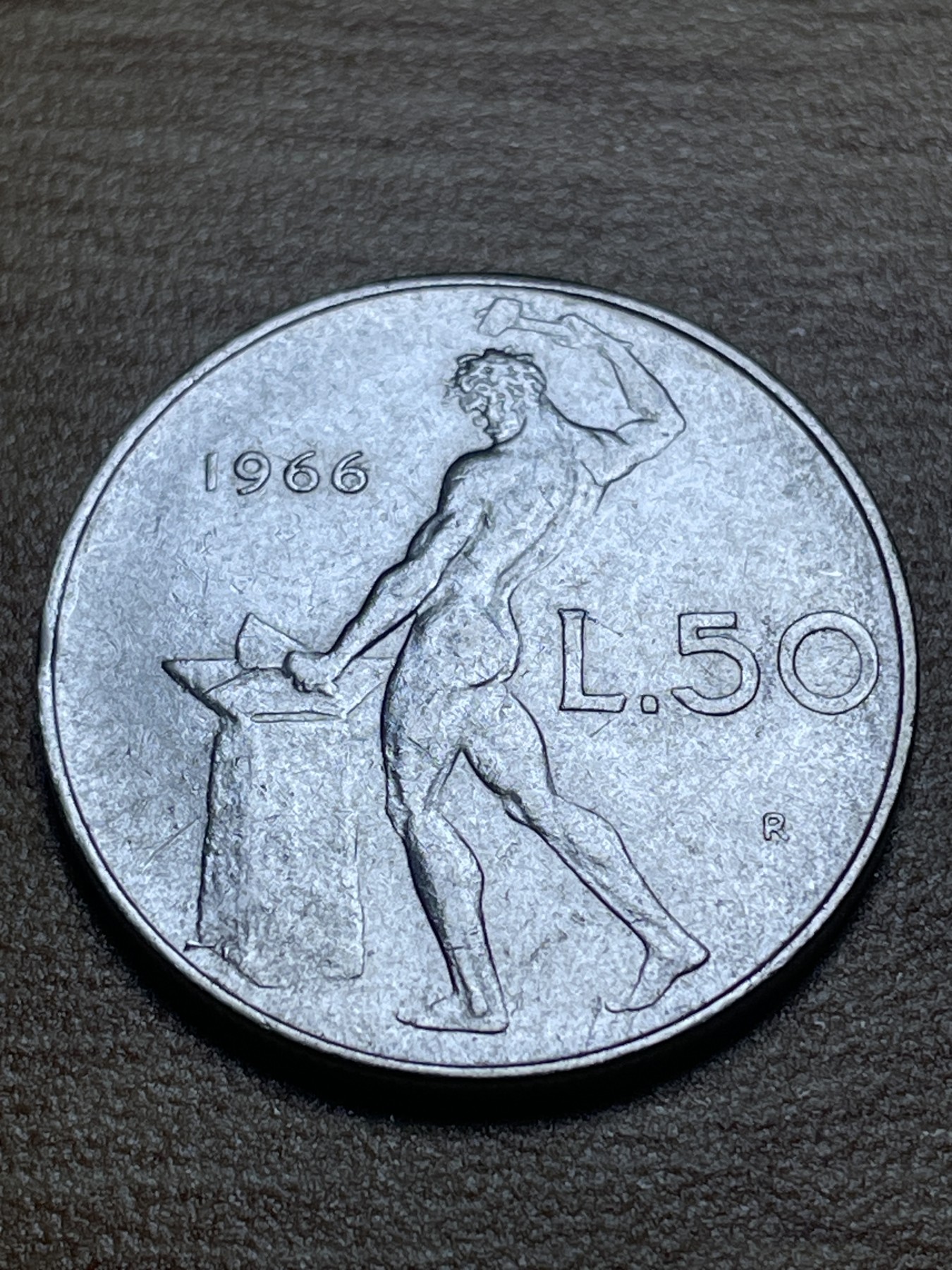 神仙姐姐散币专场第三期（无佣金，预留一期） 1966年意大利50里拉