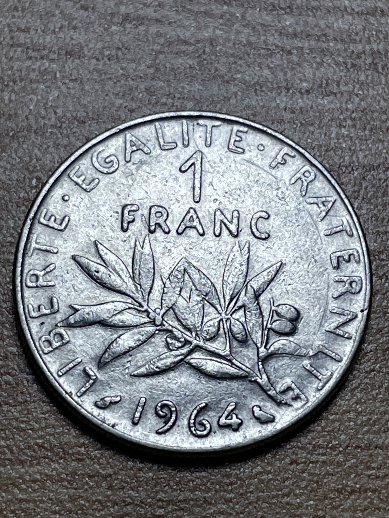 神仙姐姐散币专场第三期（无佣金，预留一期） 1964年法国播种女神1法郎