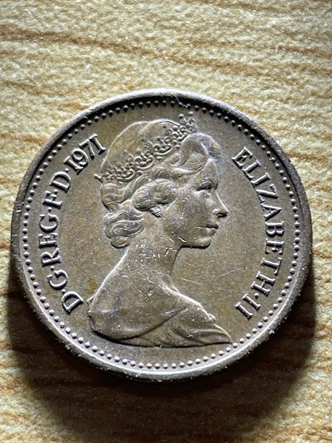 神仙姐姐散币专场第三期（无佣金，预留一期） 1971年英国1/2便士