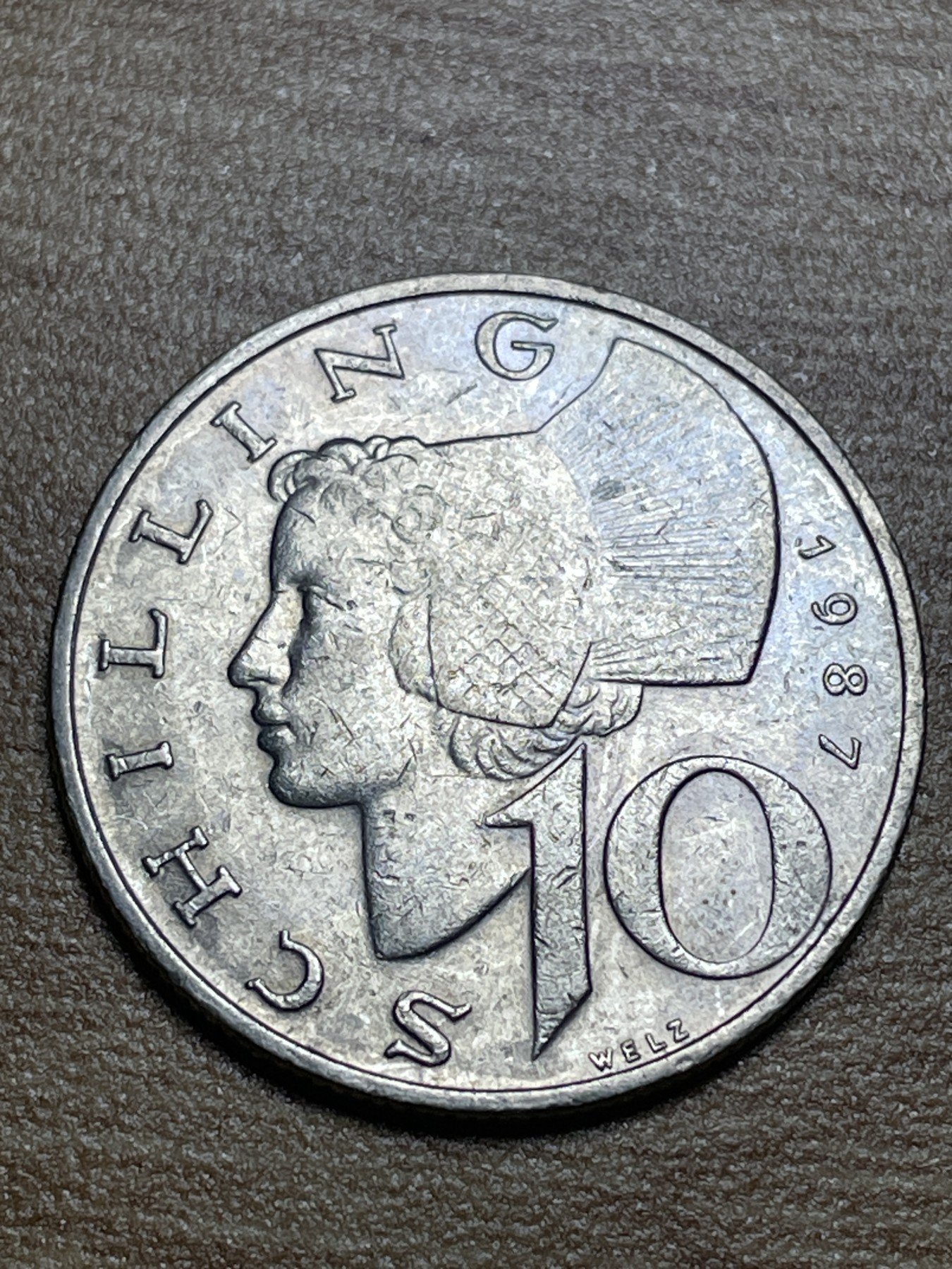 神仙姐姐散币专场第三期（无佣金，预留一期） 1987年奥地利10先令