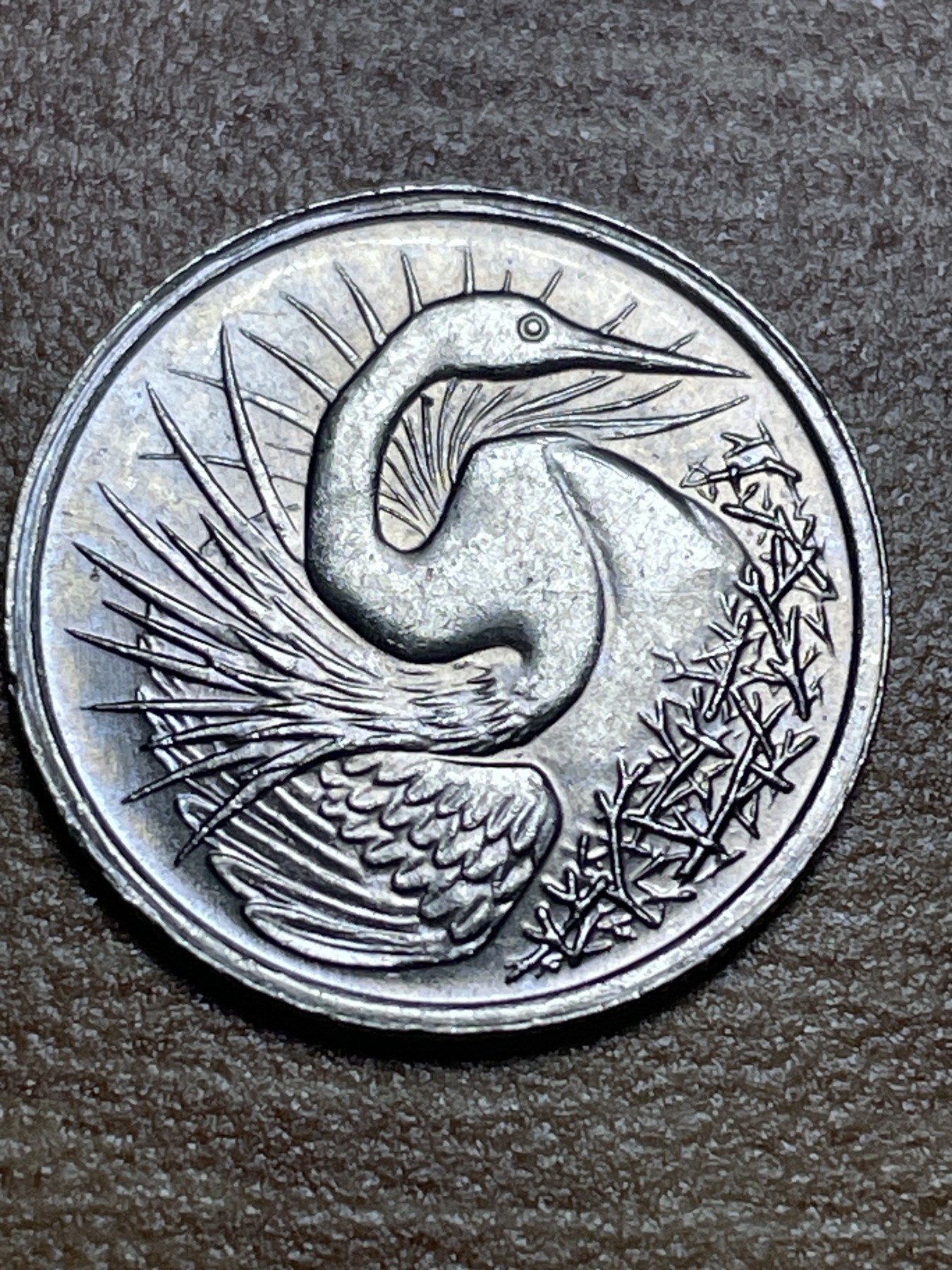 神仙姐姐散币专场第三期（无佣金，预留一期） 1981年新加坡原光美品5分