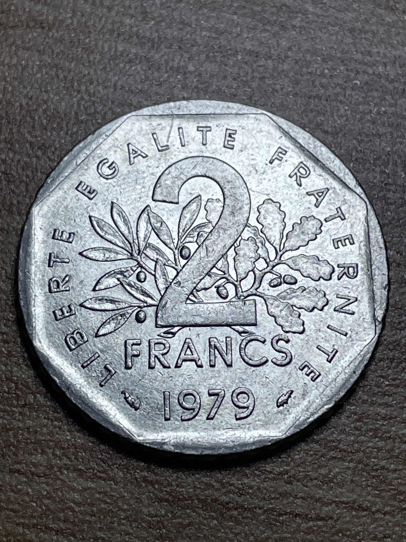 神仙姐姐散币专场第三期（无佣金，预留一期） 1979年法国播种女神2法郎