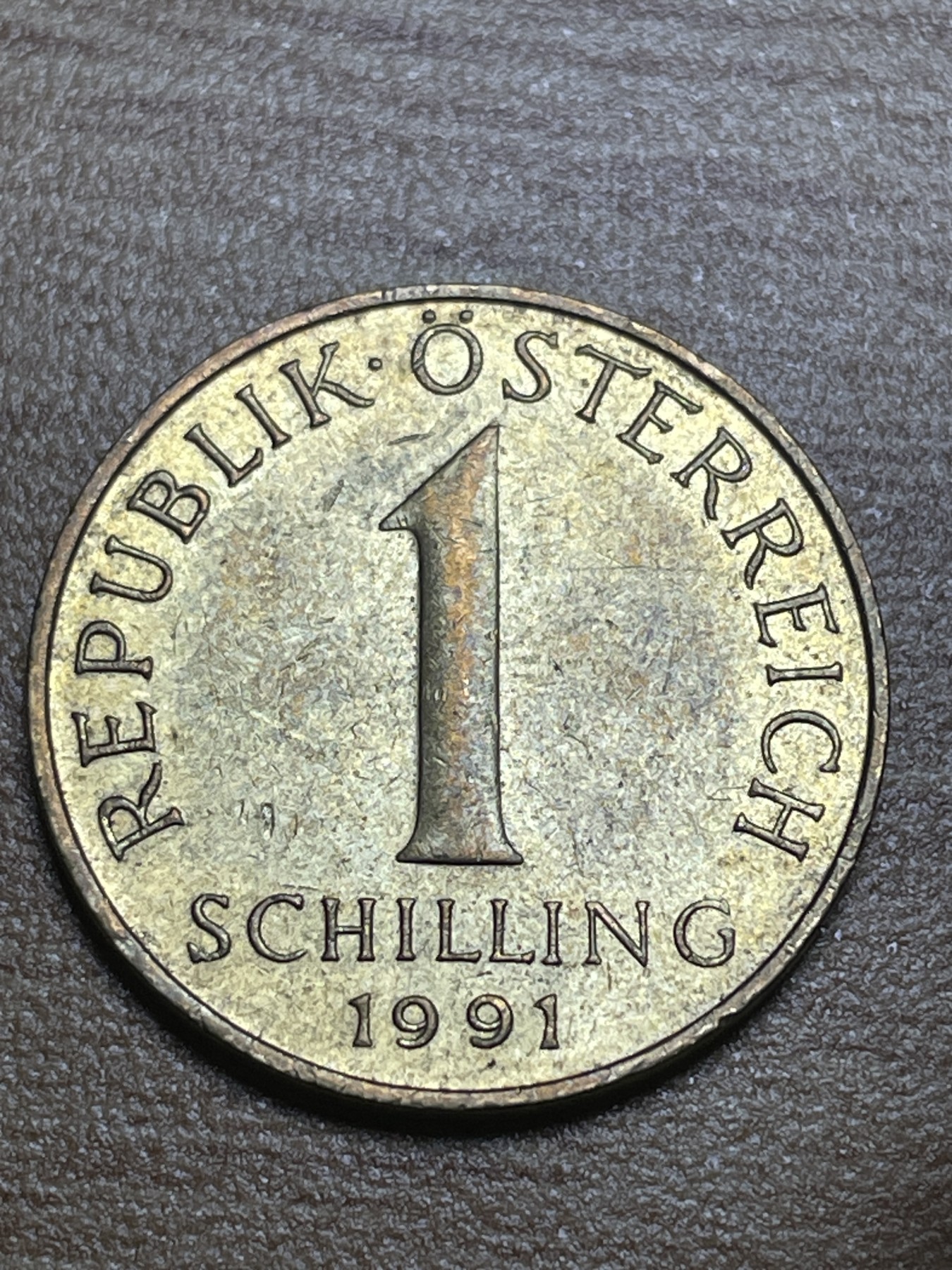 神仙姐姐散币专场第三期（无佣金，预留一期） 1991年奥地利1先令