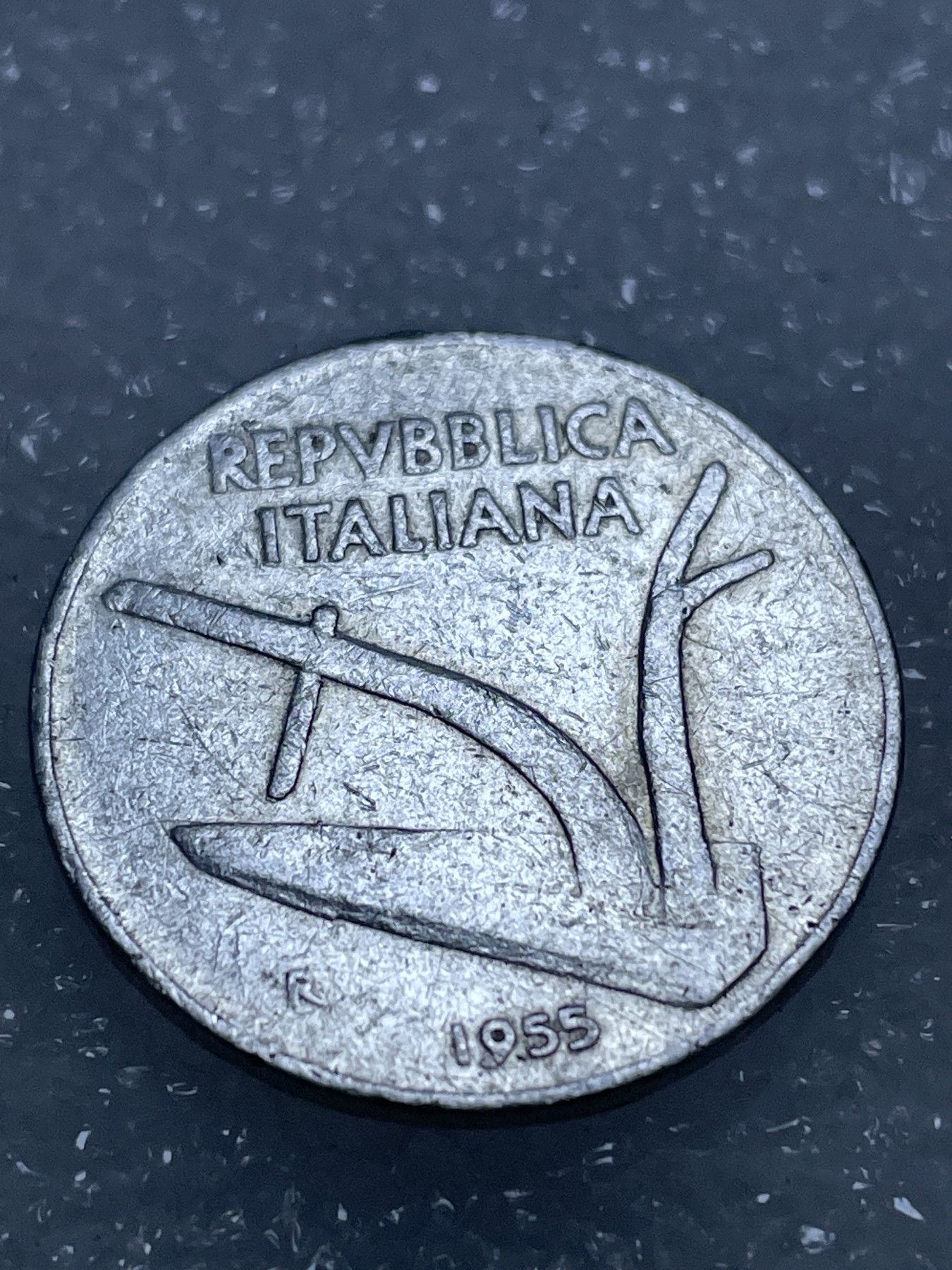 神仙姐姐散币专场第三期（无佣金，预留一期） 好品1955年老版意大利麦穗10分