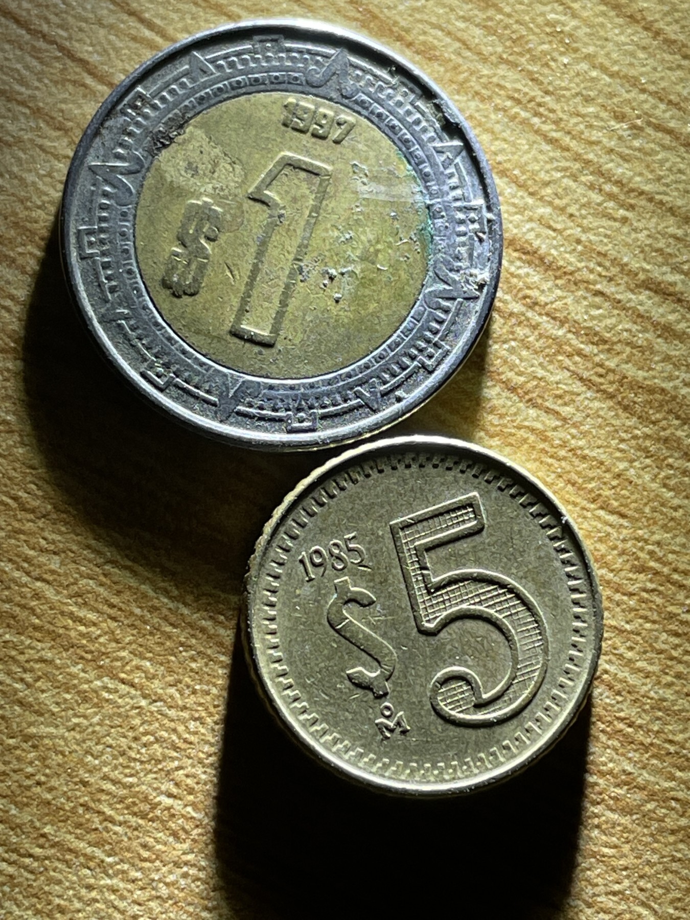 神仙姐姐散币专场第三期（无佣金，预留一期） 墨西哥1元5元