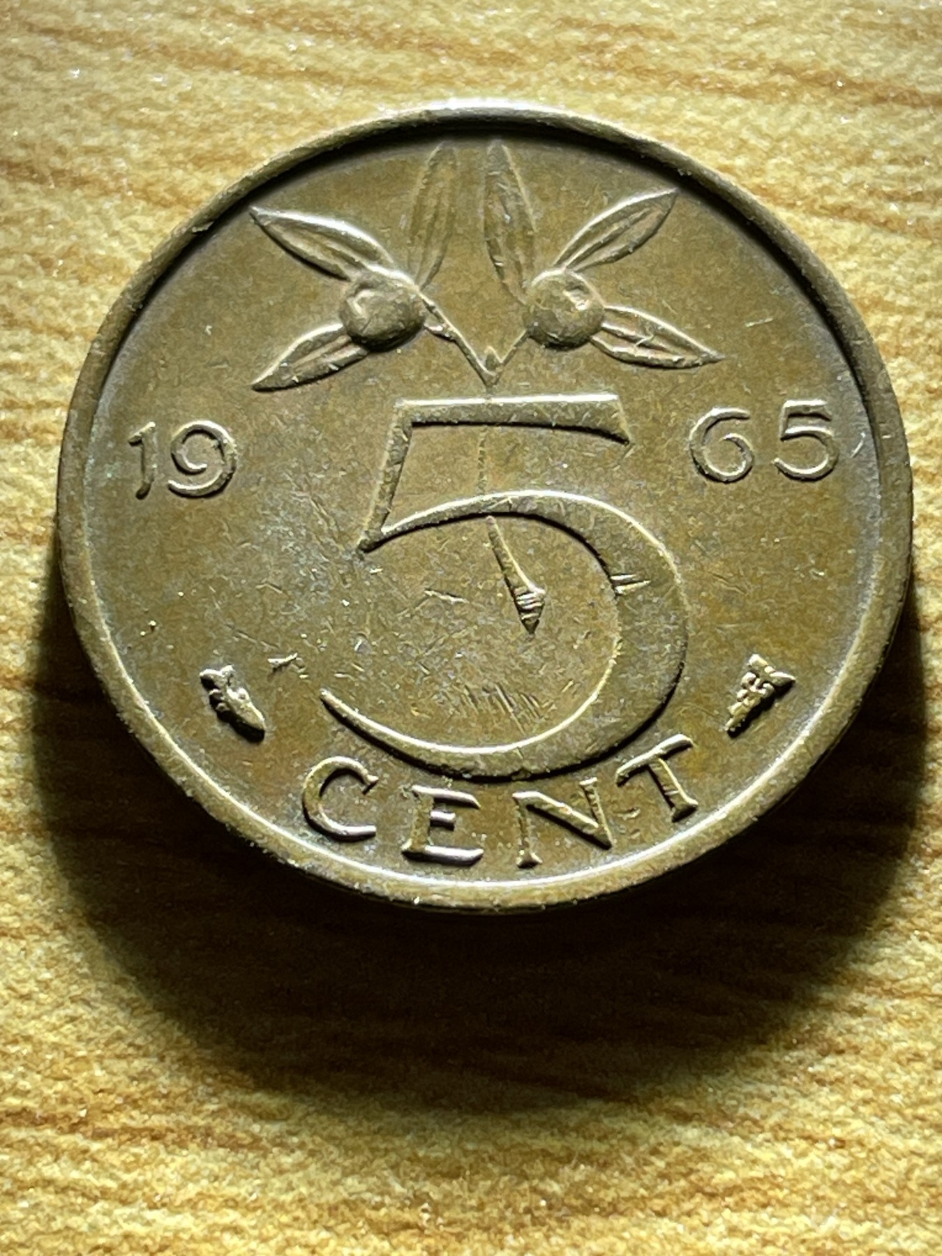 神仙姐姐散币专场第三期（无佣金，预留一期） 1965年荷兰5分