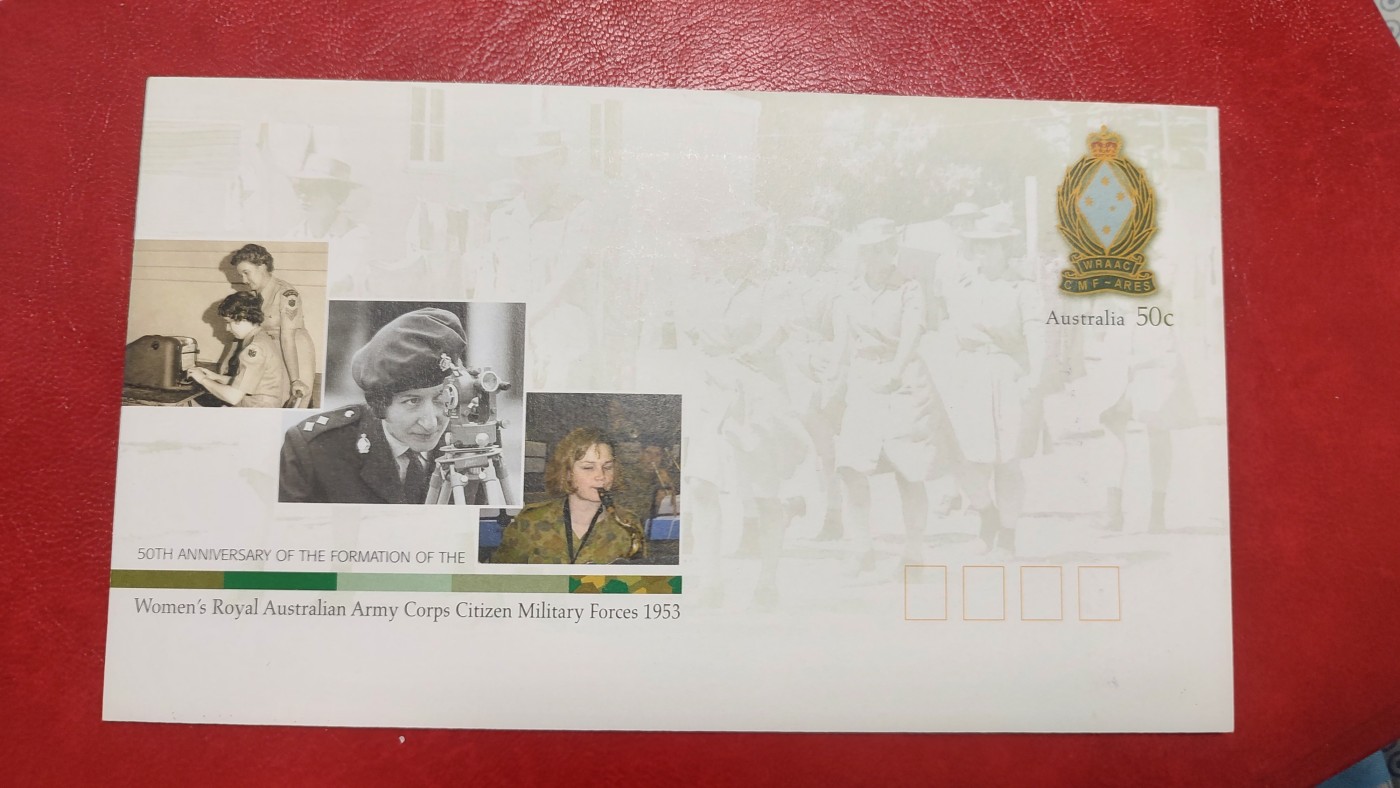 一月邮币社第六期拍卖国际邮票专场 澳大利亚军人邮资新封