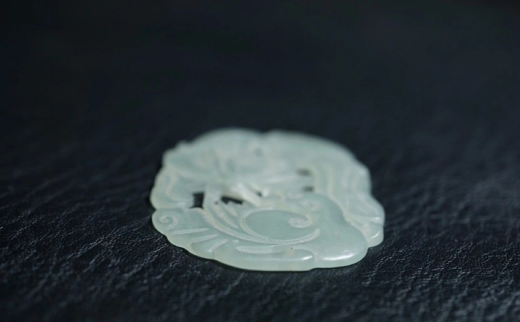 特色精选｜拍卖专场 明清工老和田玉一路连科挂件｜尺寸详见图九