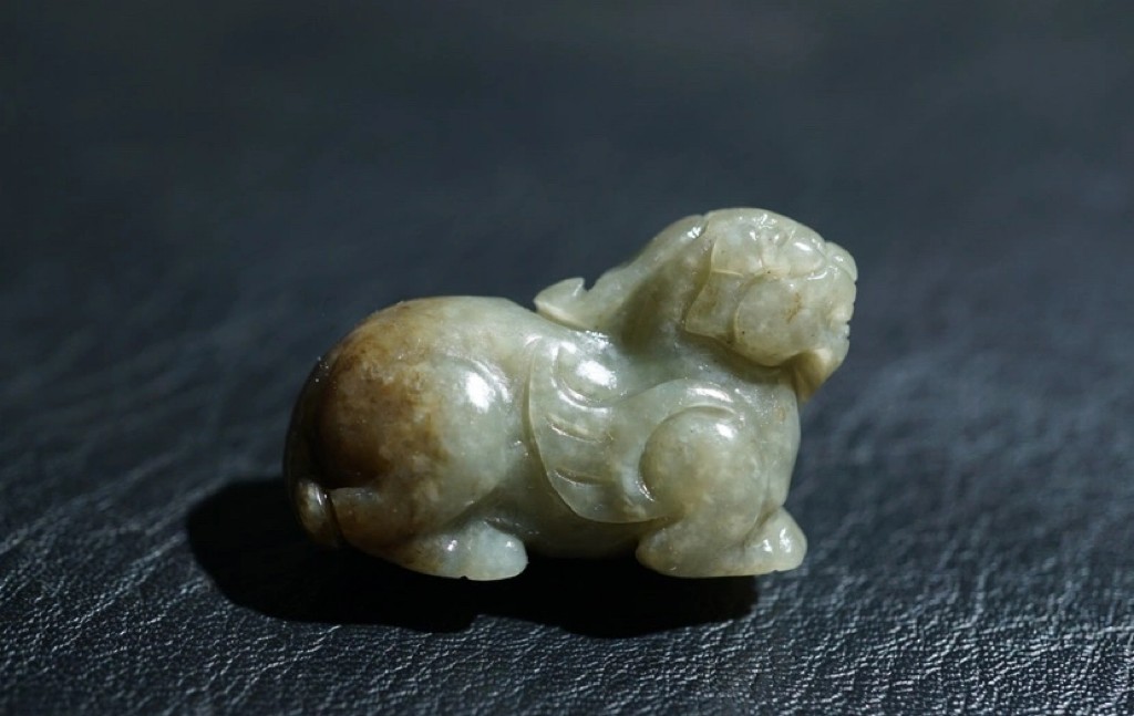 特色精选｜拍卖专场 苏工老和田玉貔貅挂件｜尺寸详见图八