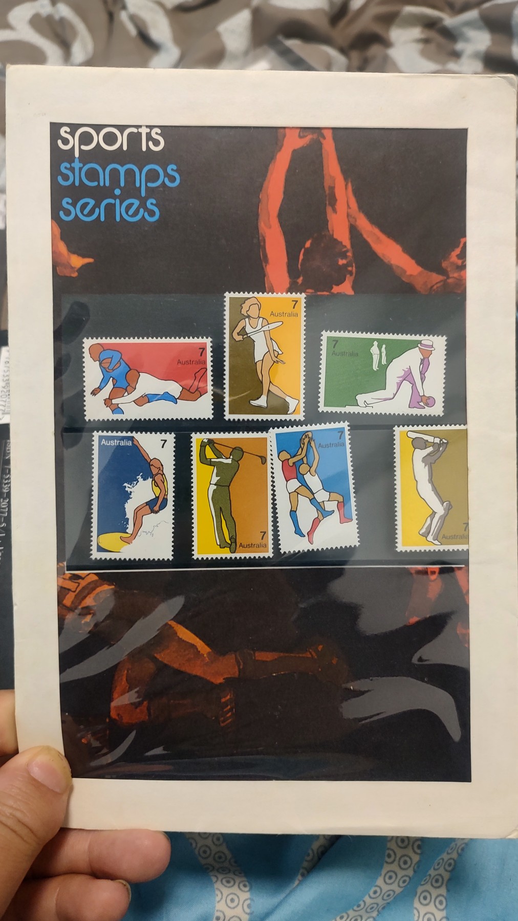 一月邮币社第六期拍卖国际邮票专场 澳大利亚球类运动套票带涵