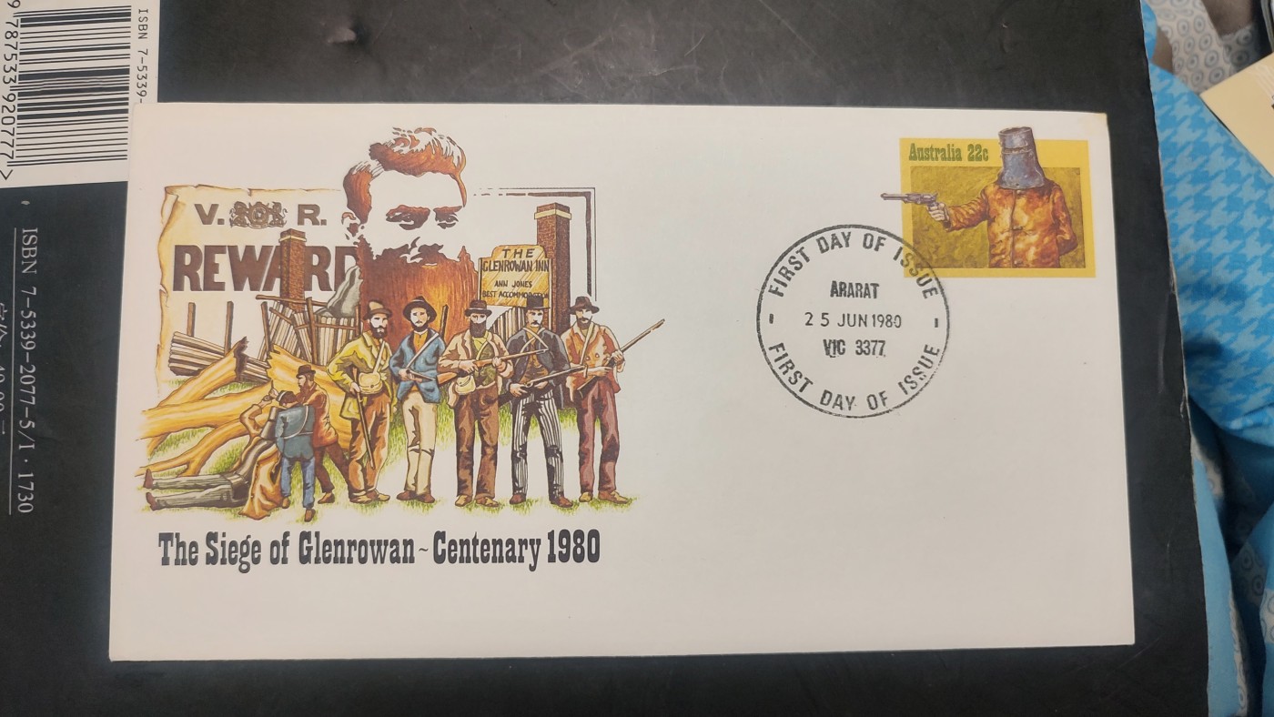 一月邮币社第六期拍卖国际邮票专场 1980年澳大利亚枪手邮资封