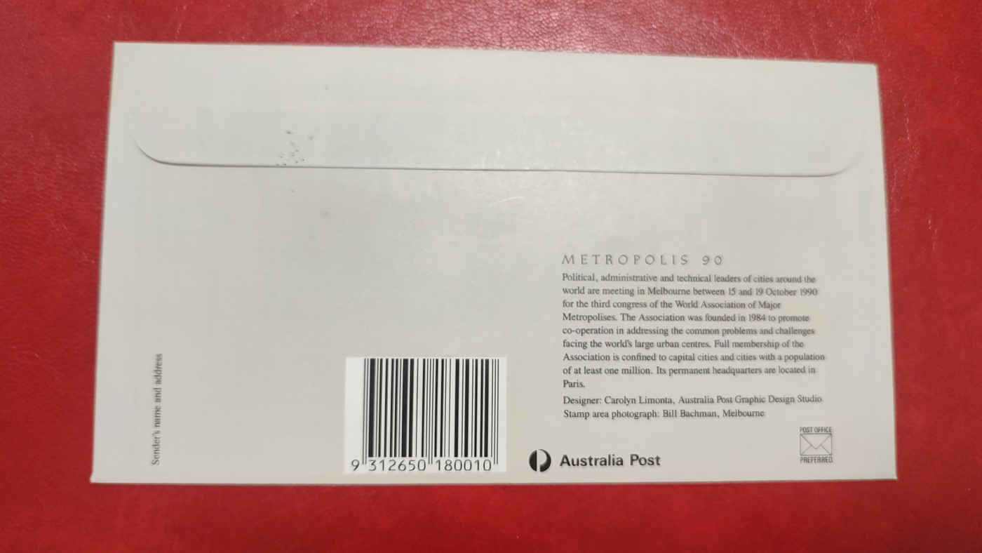 一月邮币社第六期拍卖国际邮票专场 澳大利亚150周年纪念邮资首日封