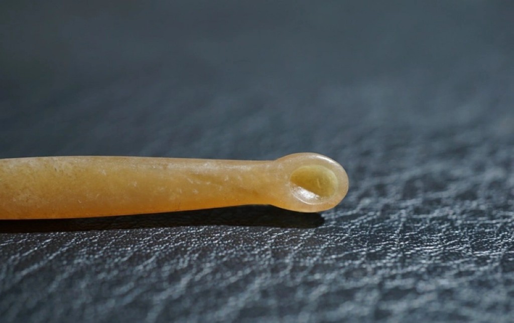 特色精选｜拍卖专场 明清工老和田玉耳扒｜尺寸详见图八