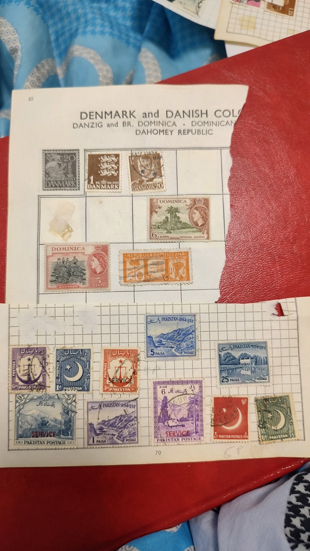 一月邮币社第六期拍卖国际邮票专场 巴基斯坦信销和多米尼加新票等