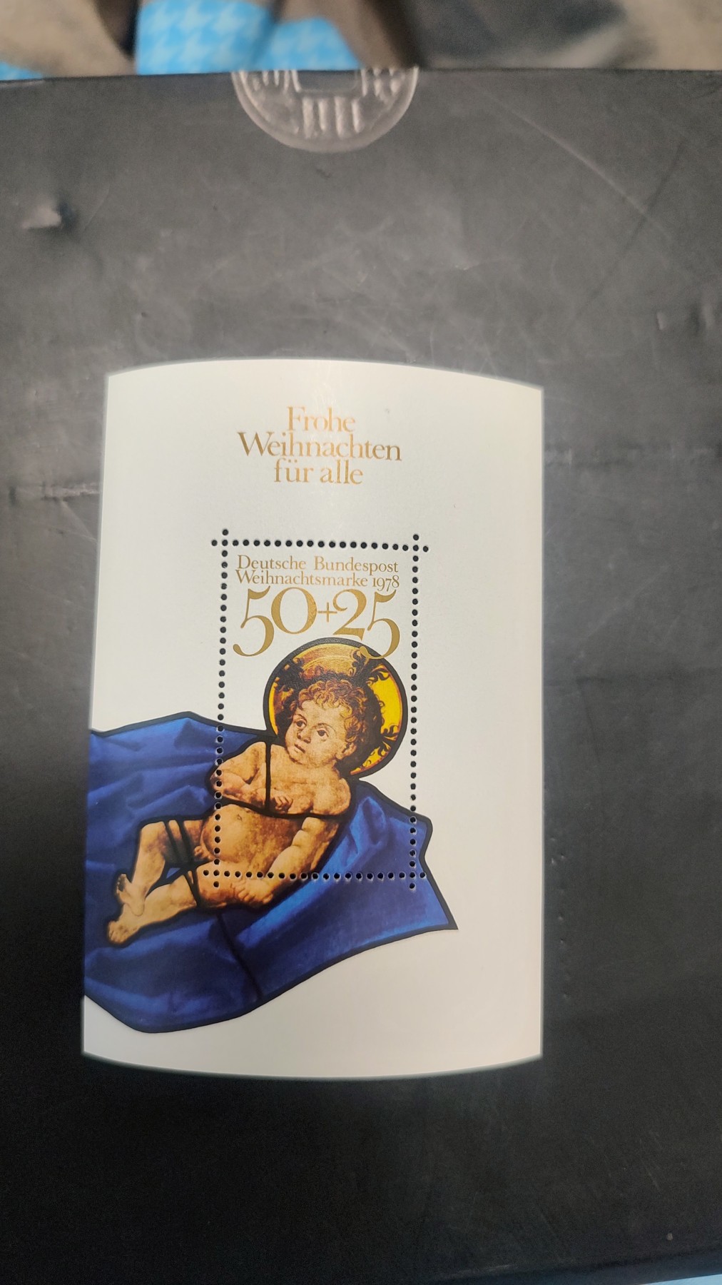 一月邮币社第六期拍卖国际邮票专场 1978年德国小孩小型张