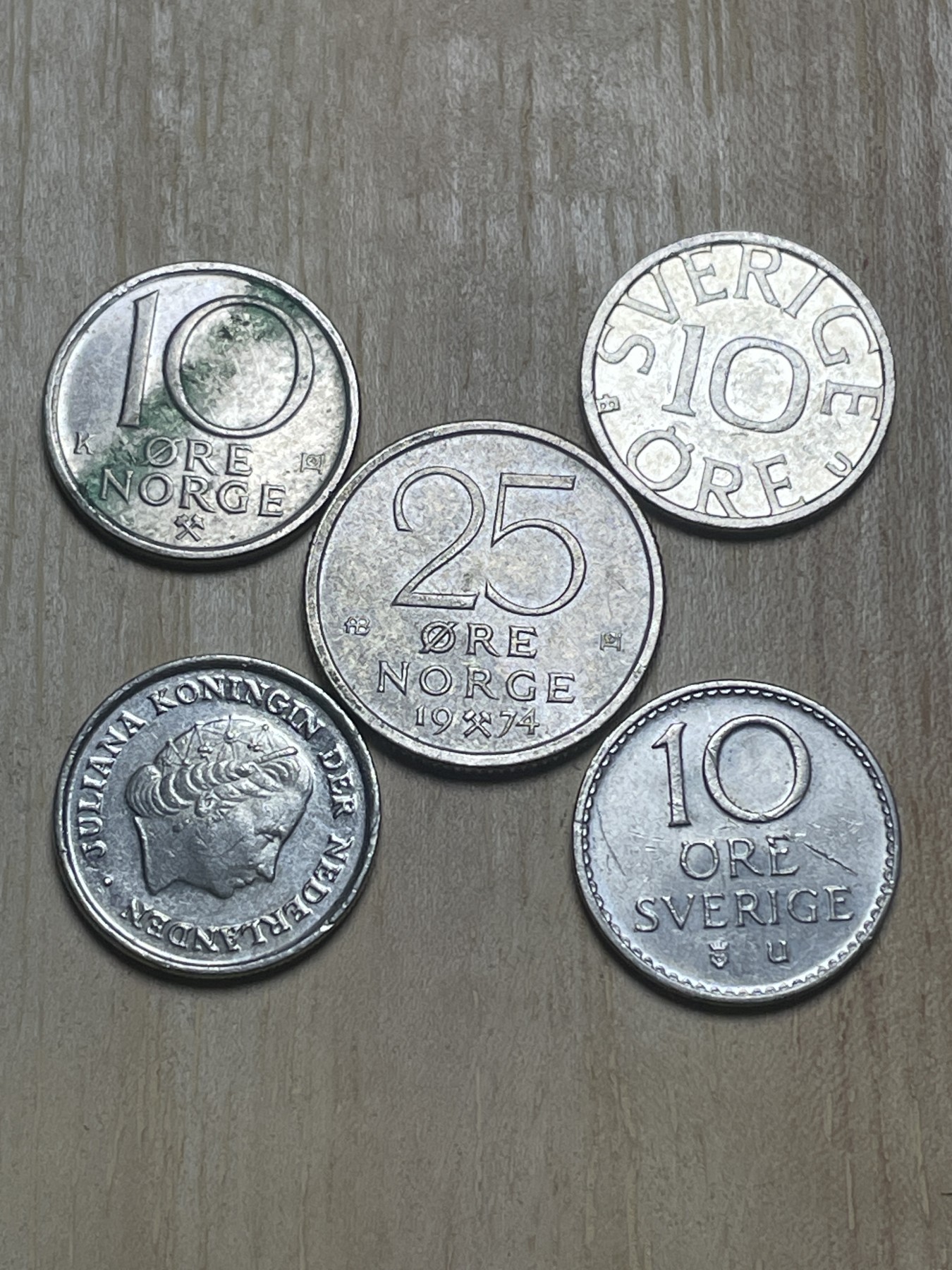 神仙姐姐散币专场第四期（无佣金，预留一期） 皇冠币一组5个