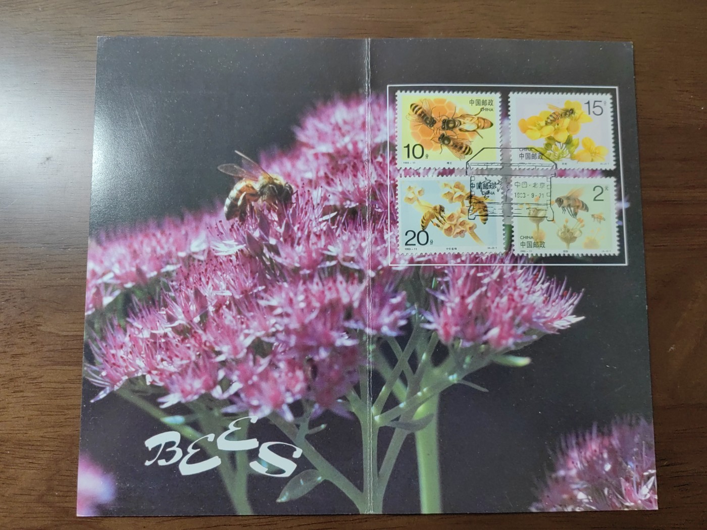 中国：纪念邮折专场（秒杀）第①⑦场 1993-11 蜜蜂 