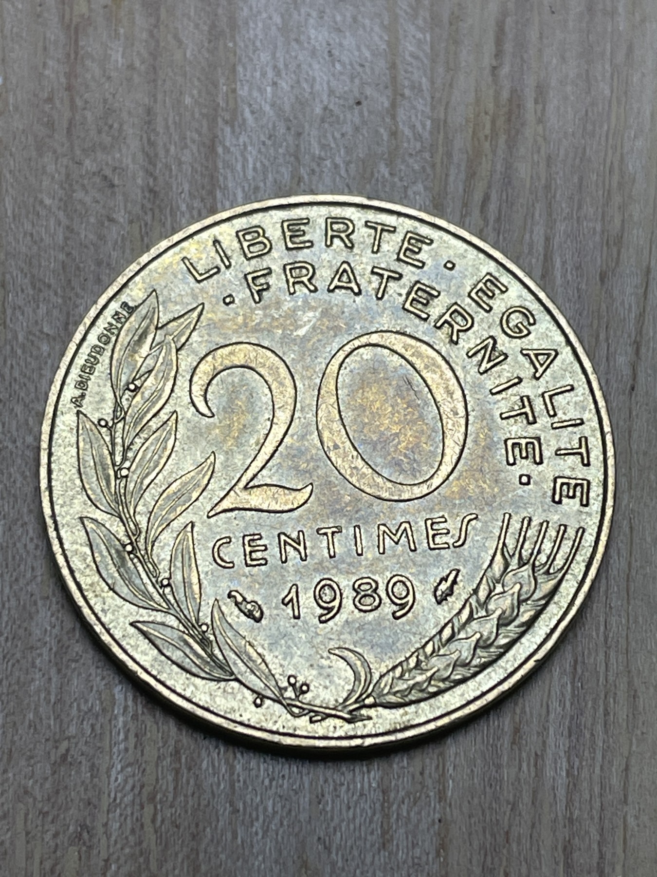 神仙姐姐散币专场第四期（无佣金，预留一期） 1989年法国20分