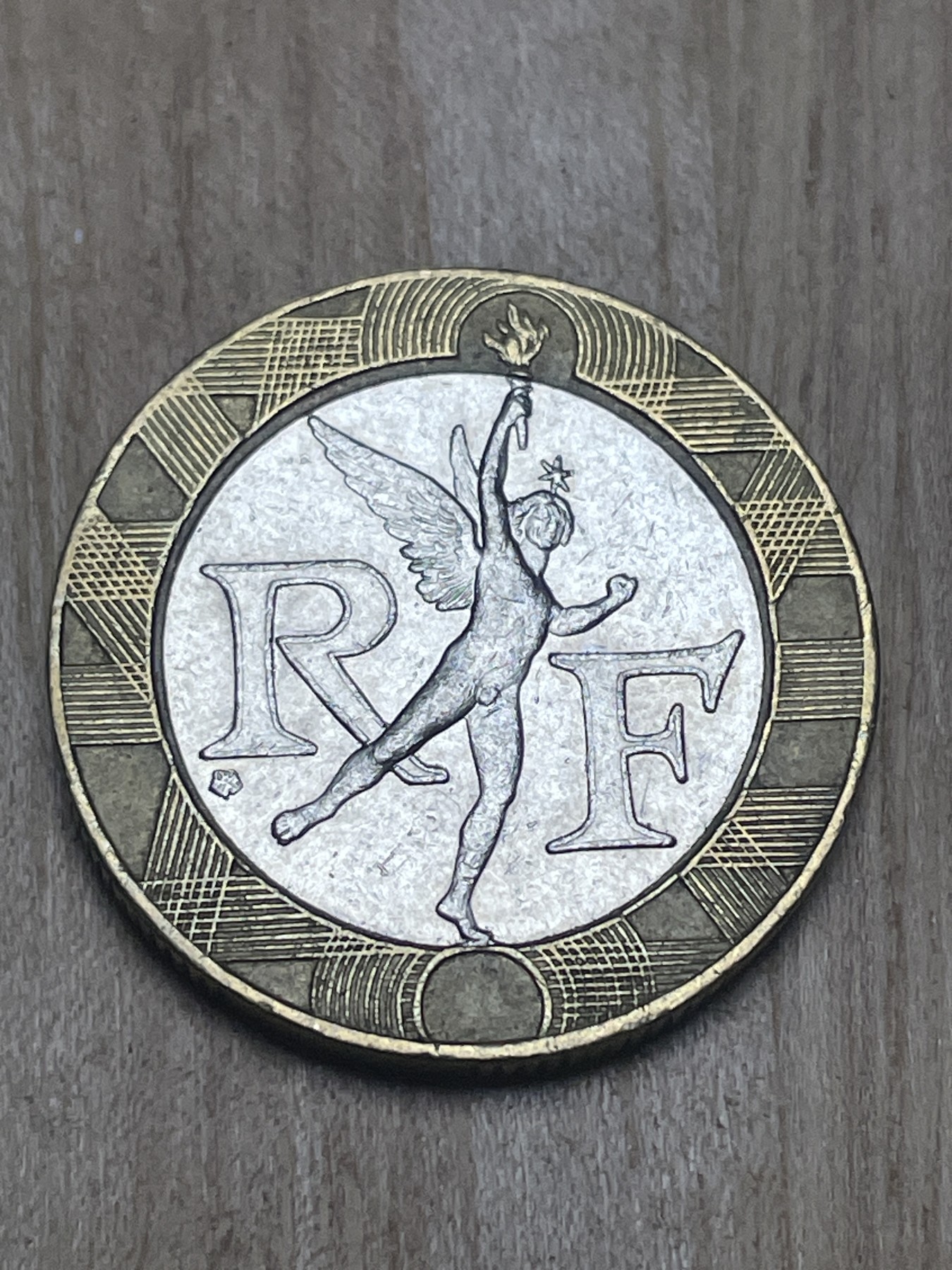 神仙姐姐散币专场第四期（无佣金，预留一期） 1991年法国10法郎双色币