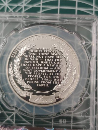 燕姐换藏第63拍 美国2009年林肯一美元银币