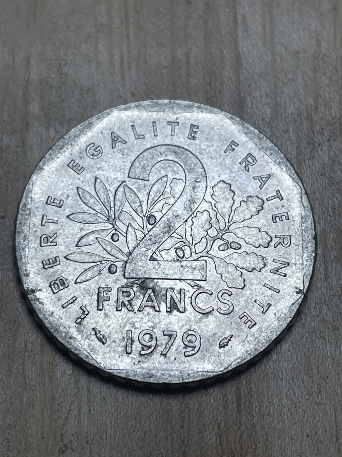 神仙姐姐散币专场第四期（无佣金，预留一期） 1979年法国播种女神2法郎