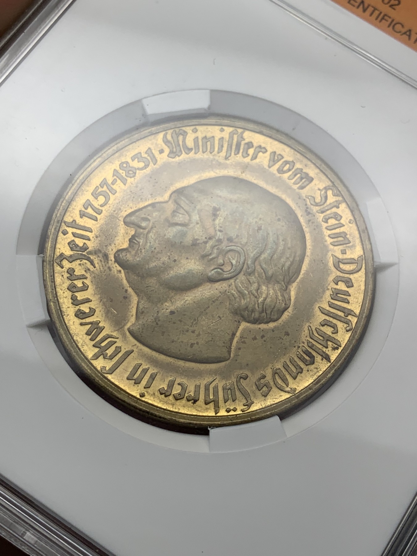 《竞宝斋》第209场-周日，周一 2场 (全场包邮) CSIS国评XF45 德国1923德紧5000万马克