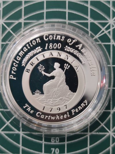 燕姐换藏第63拍 澳大利亚2000年币中币精制银币