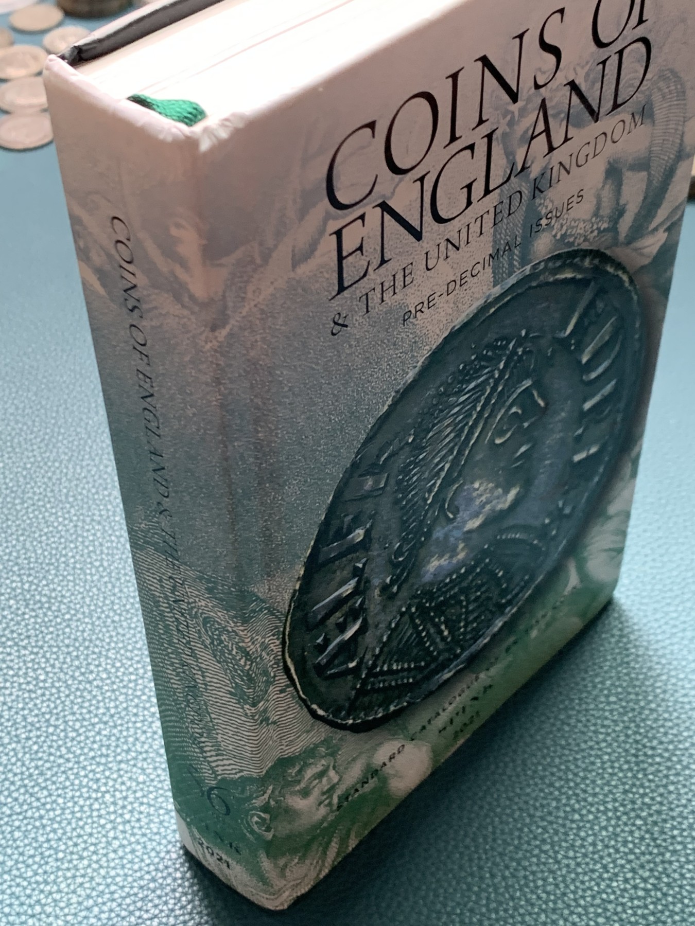 《竞宝斋》第209场-周日，周一 2场 (全场包邮) SPINK英格兰与联合王国标准硬币目录(2021版) 606页超厚