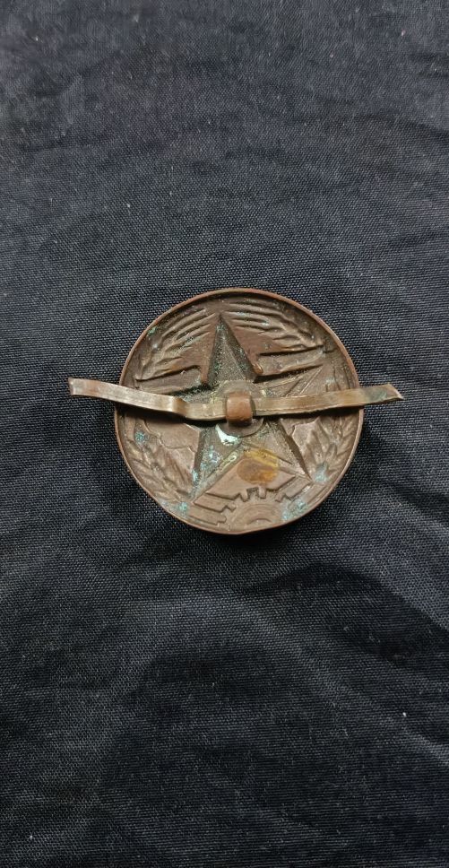 55空帽徽+老照片（稀有大号版）